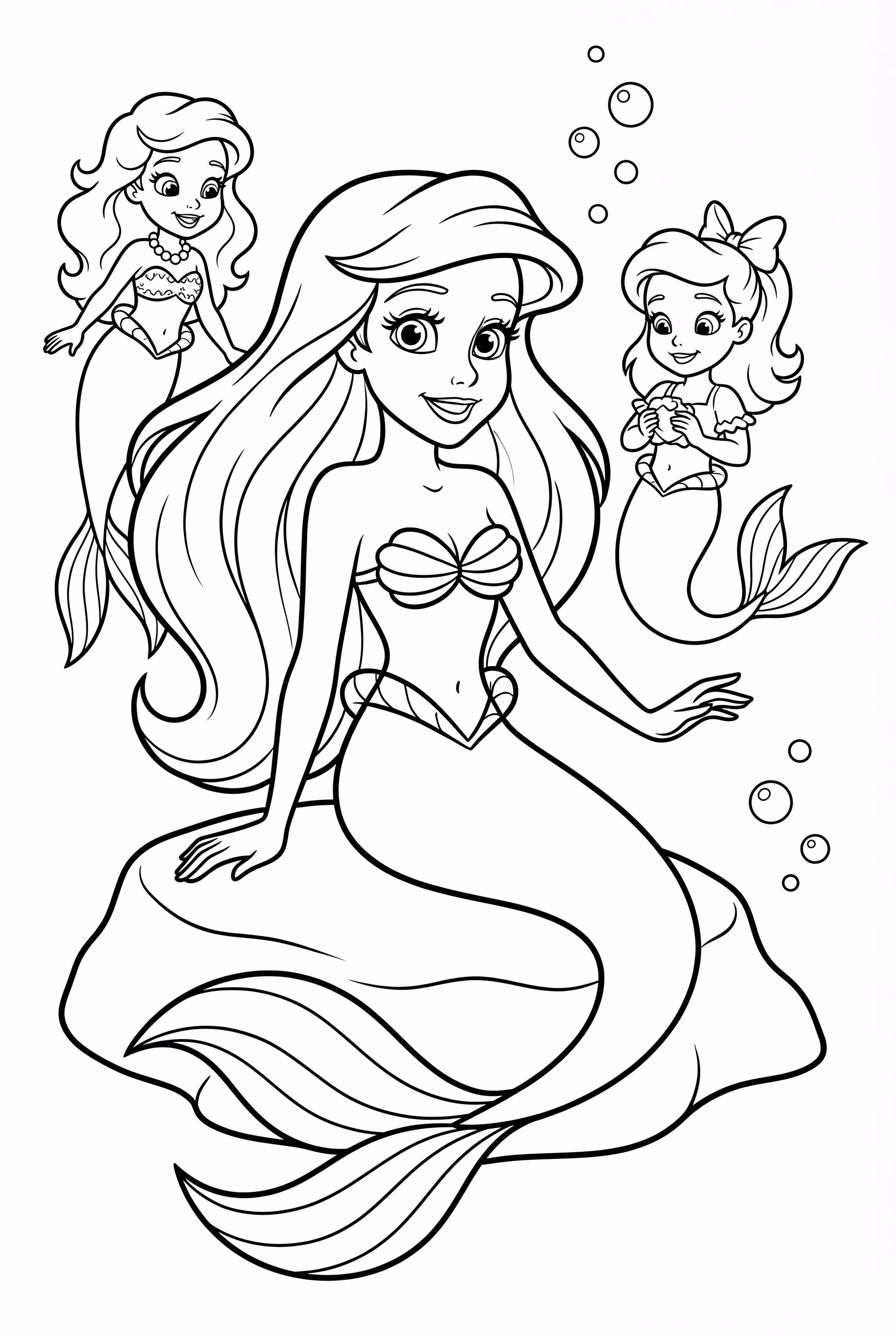 ariel and sisters