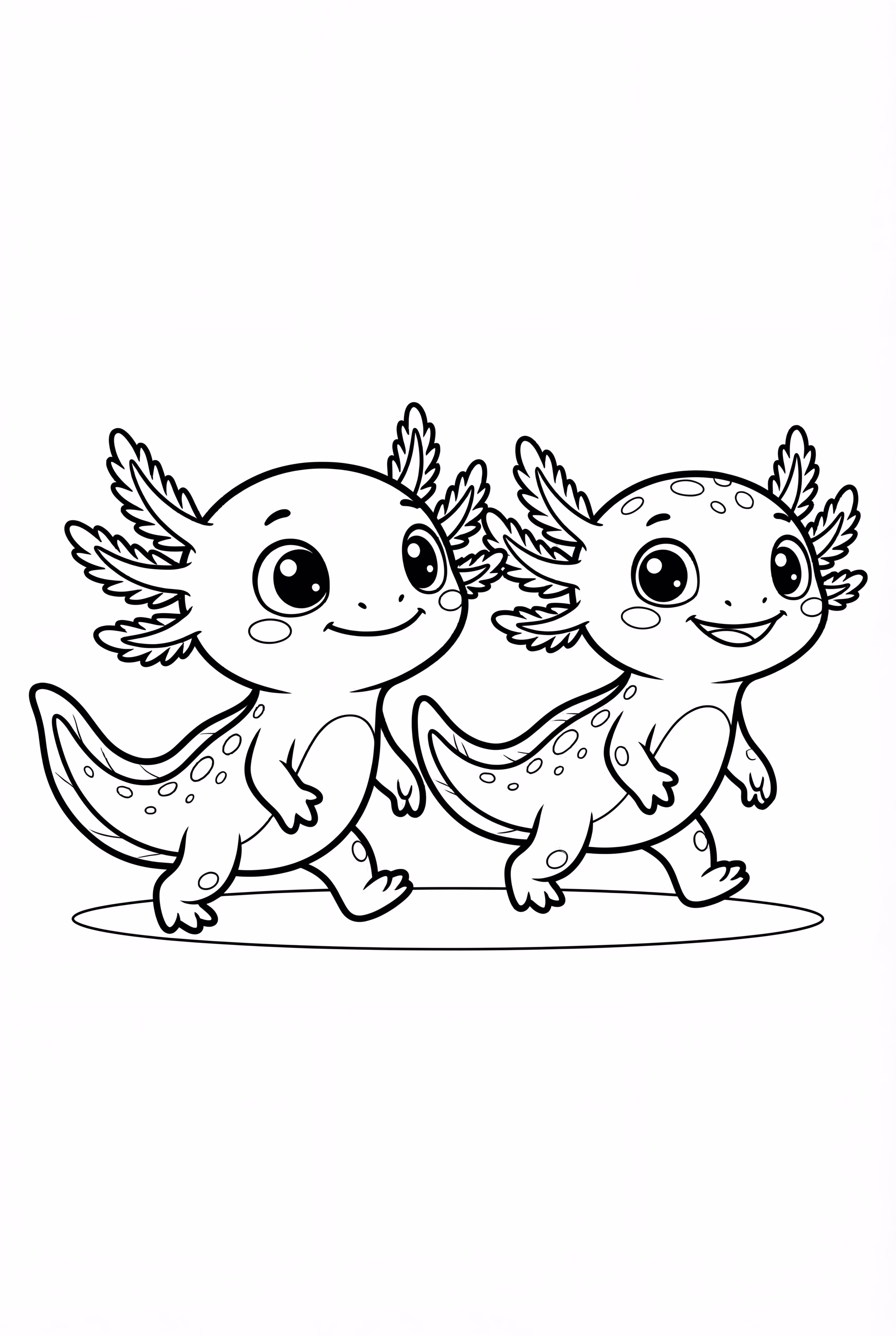 Bebê Axolote Primeiros Passos