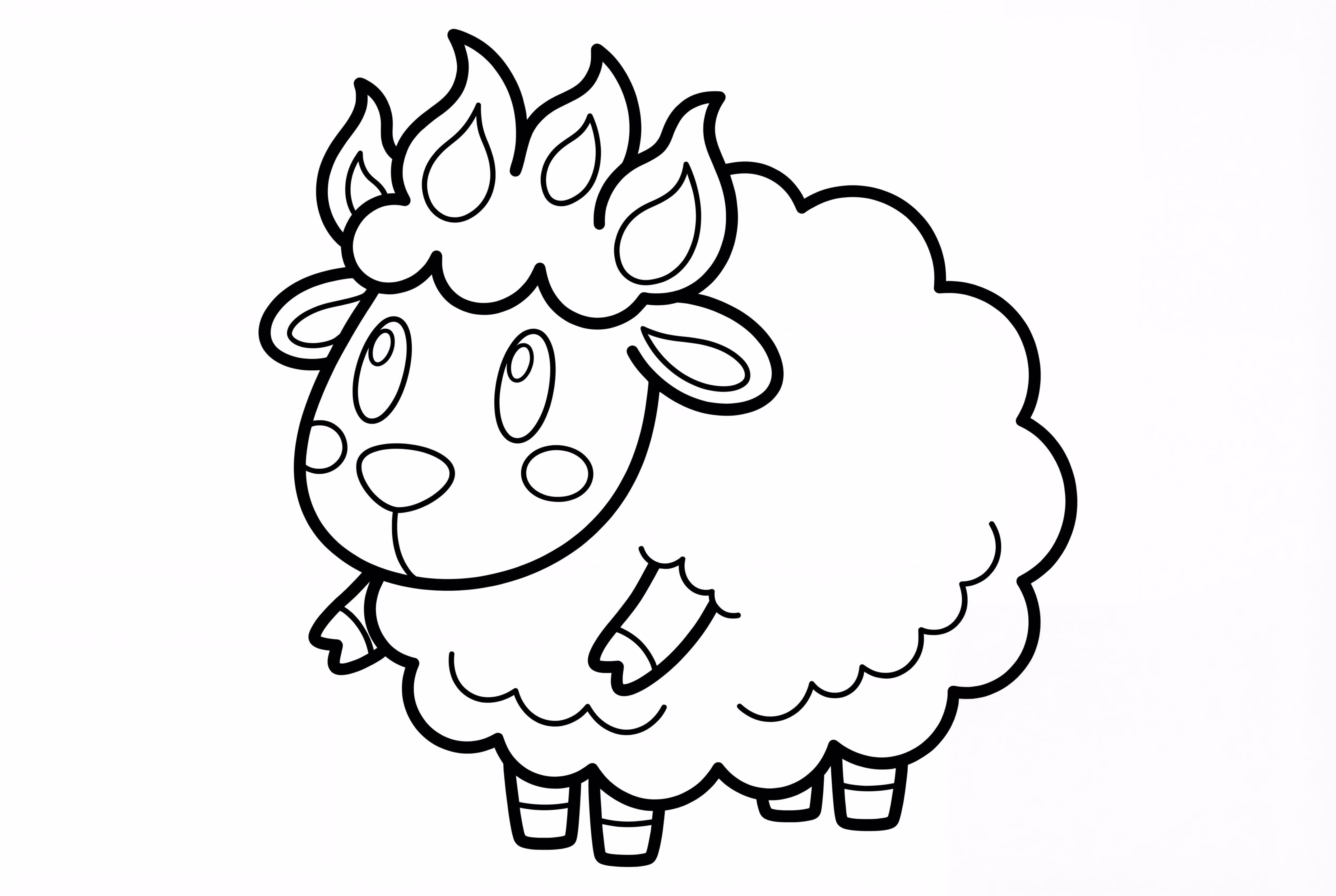 Baby Cream Sheep