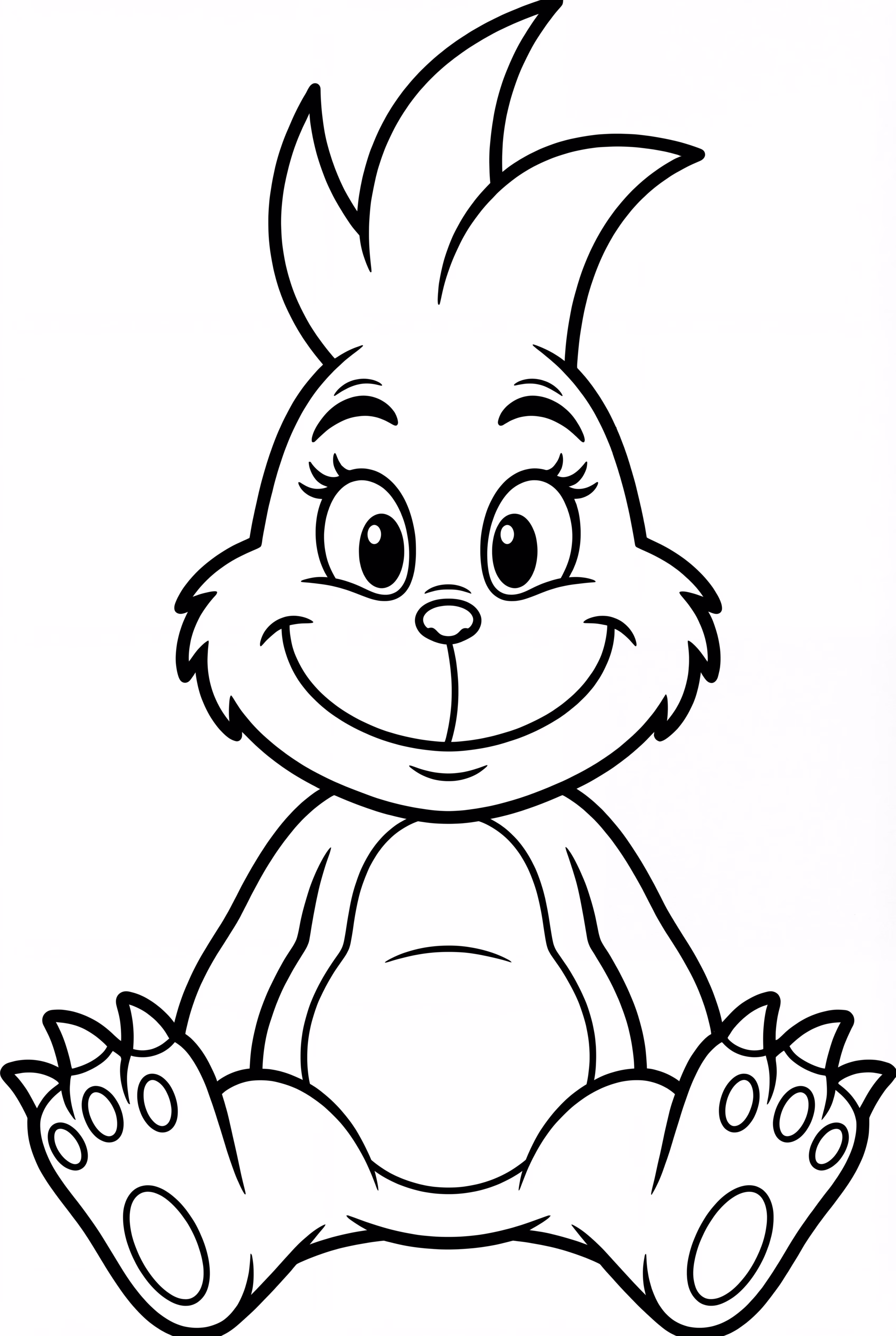 Baby Grinch spielt im Schnee