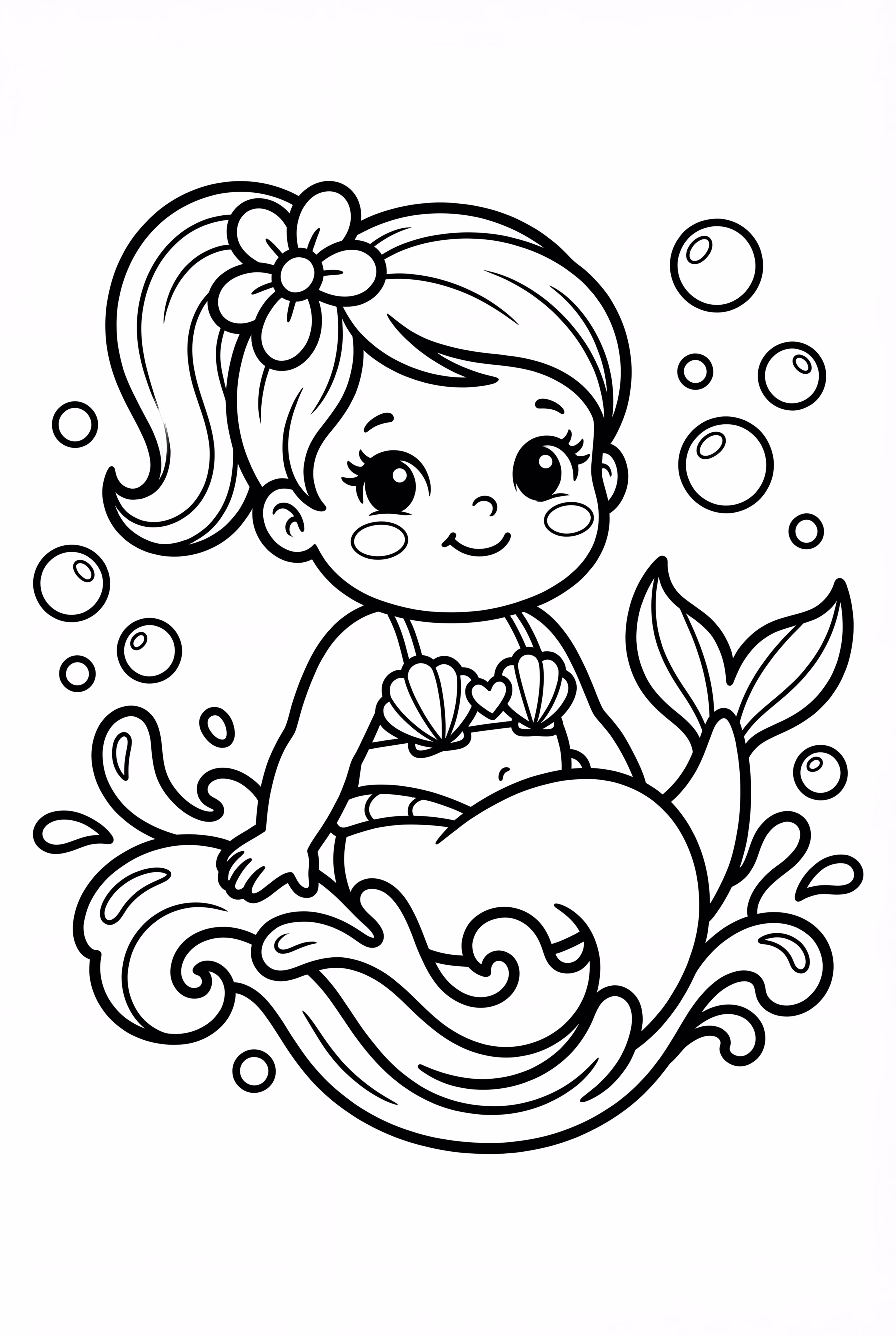 Baby Mermaid Splash