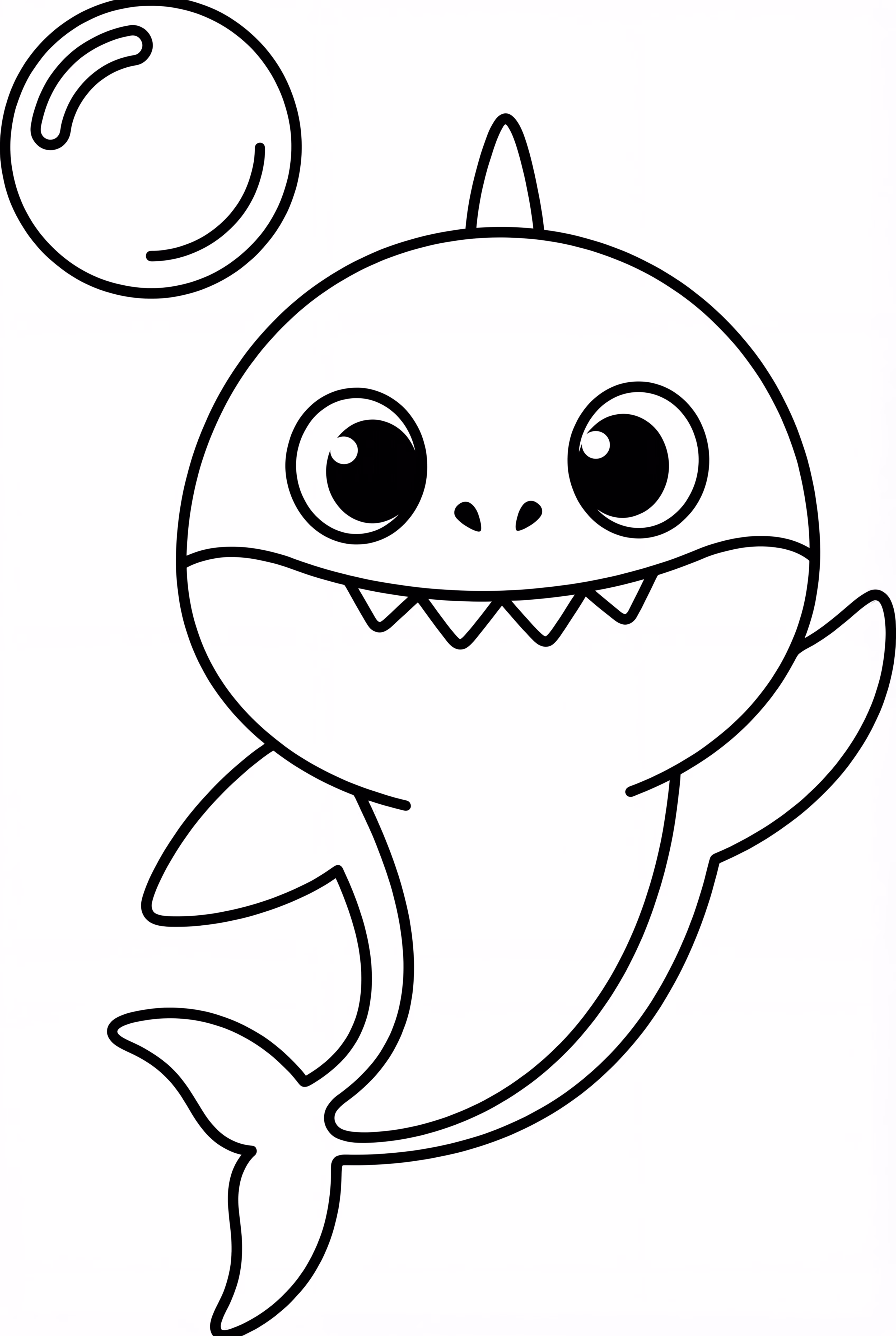 Baby Shark With A Big Bubble