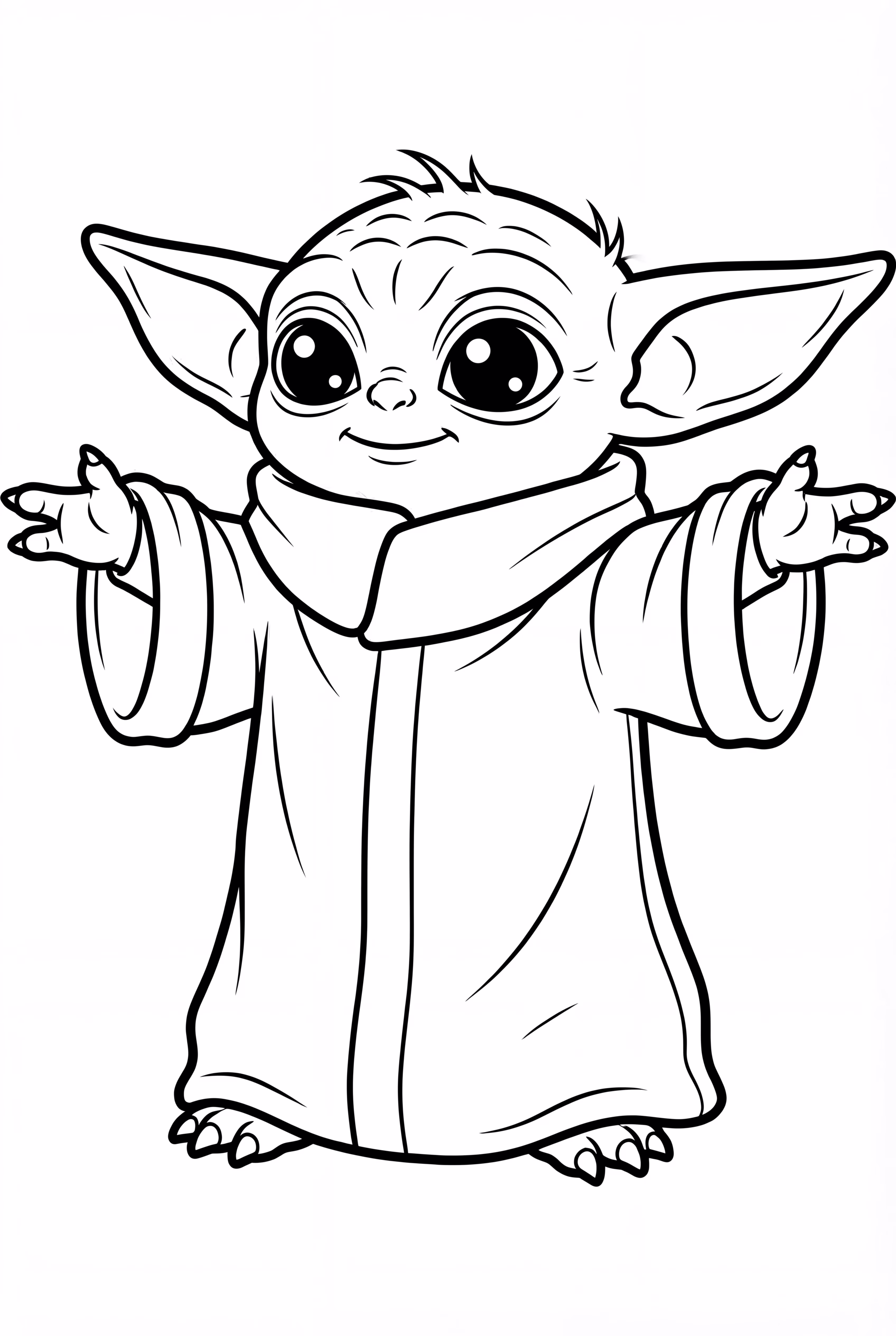 寶寶尤達與花園