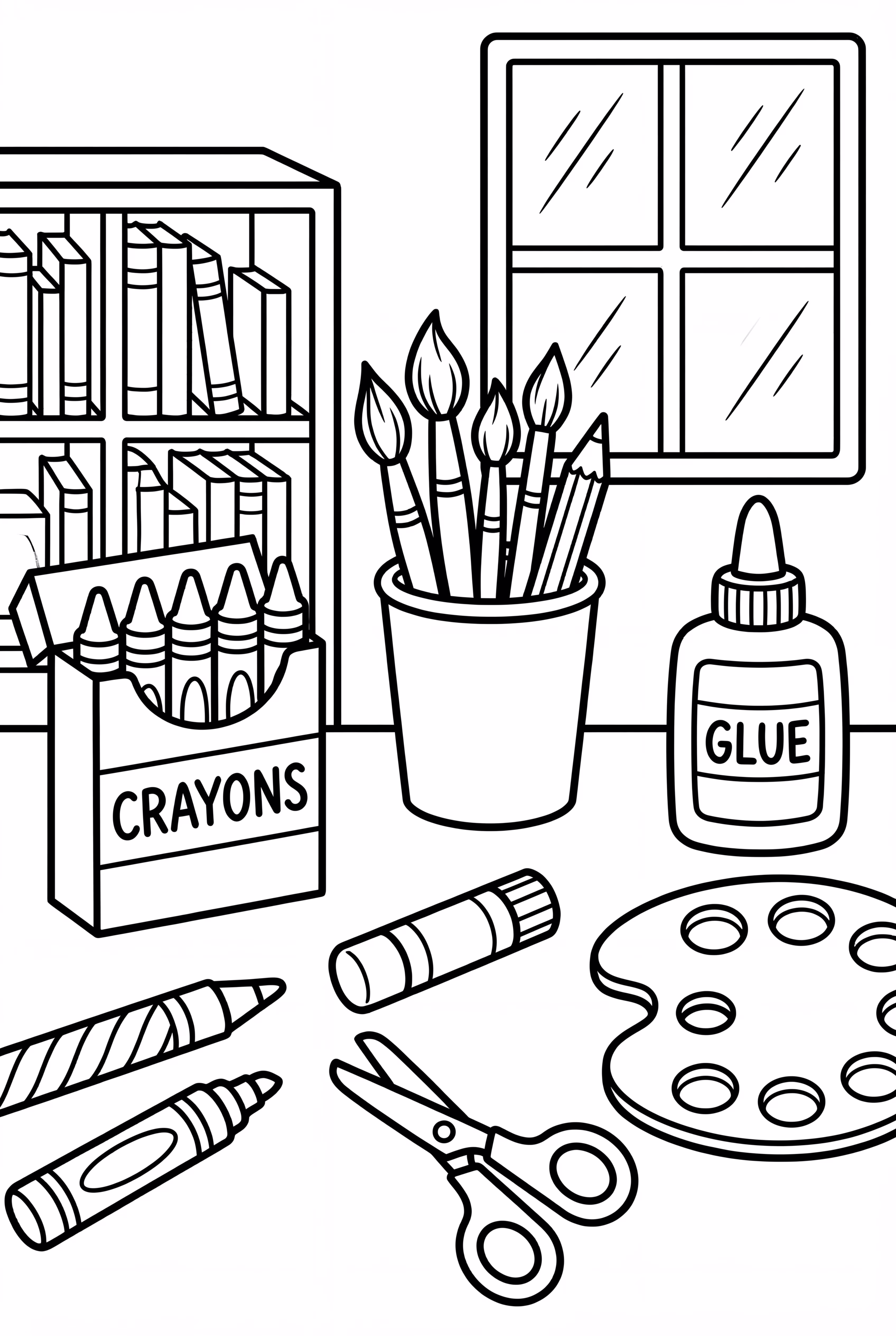 Back To School Art Class Supplies