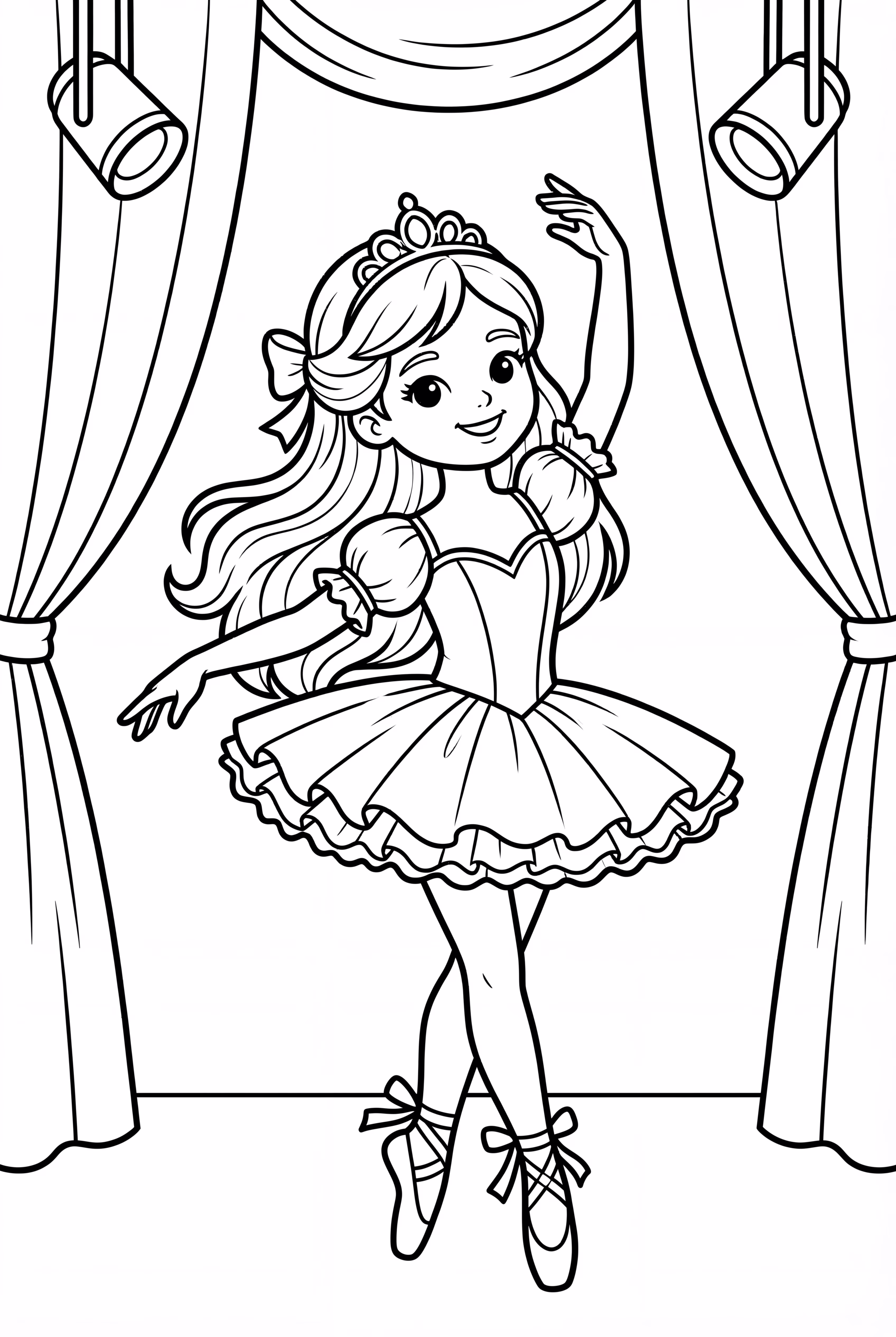 Barbie Bailarina en el Centro de Atención