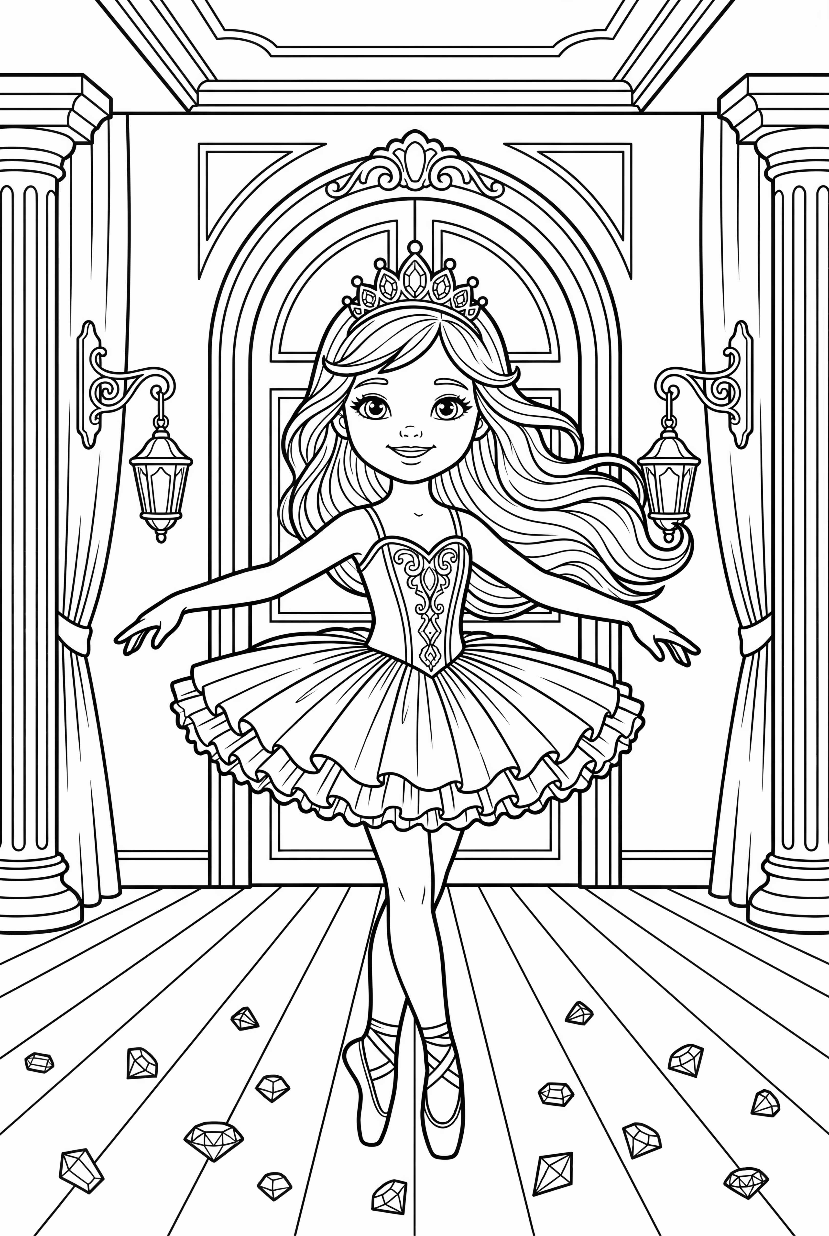 Barbie Ballerina with a Glittering Crown