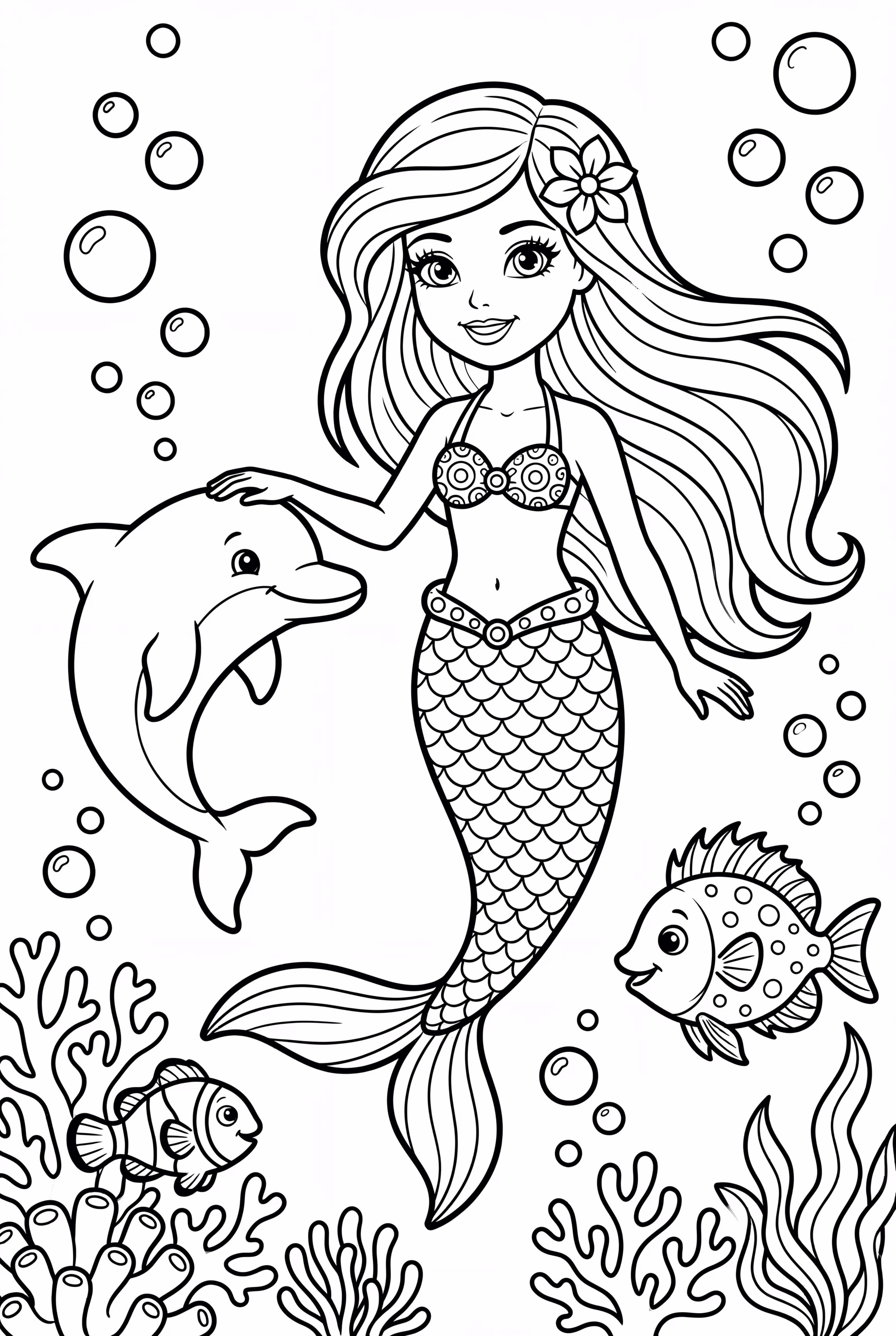 바비 돌고래 마법의 수중 모험