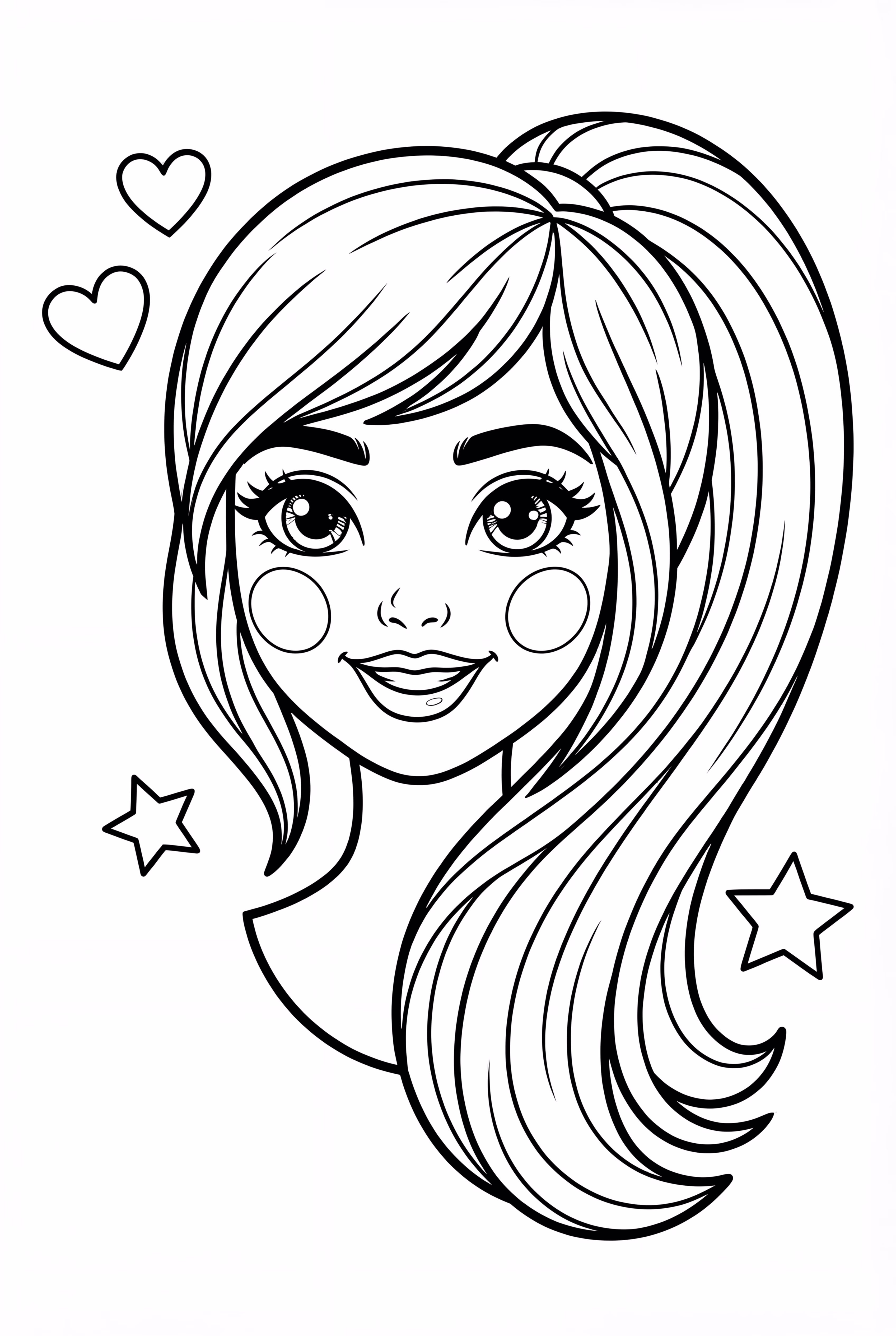 Étalage de Magazine Barbie Avec Maquillage de Festival