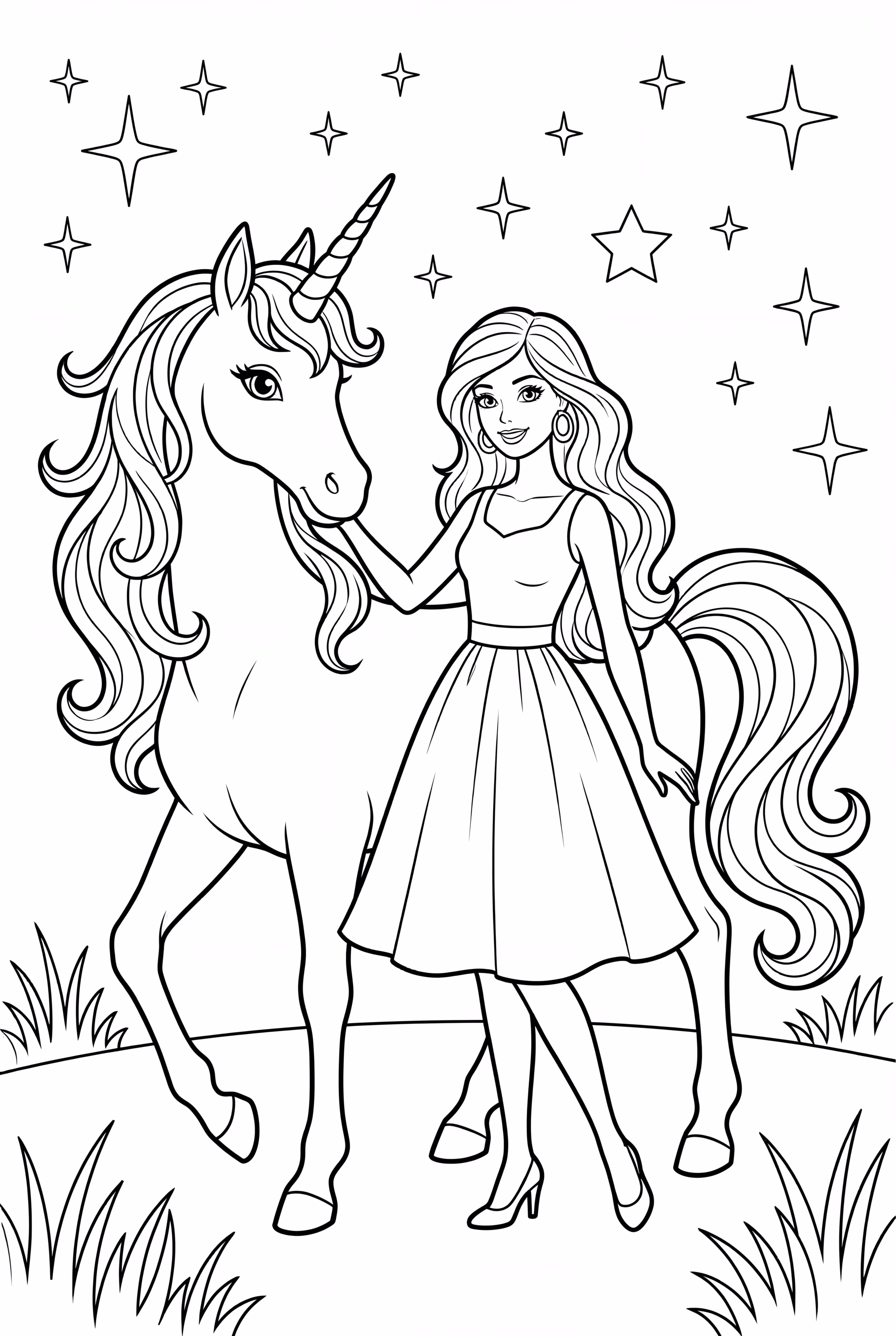 barbie unicorn adventure