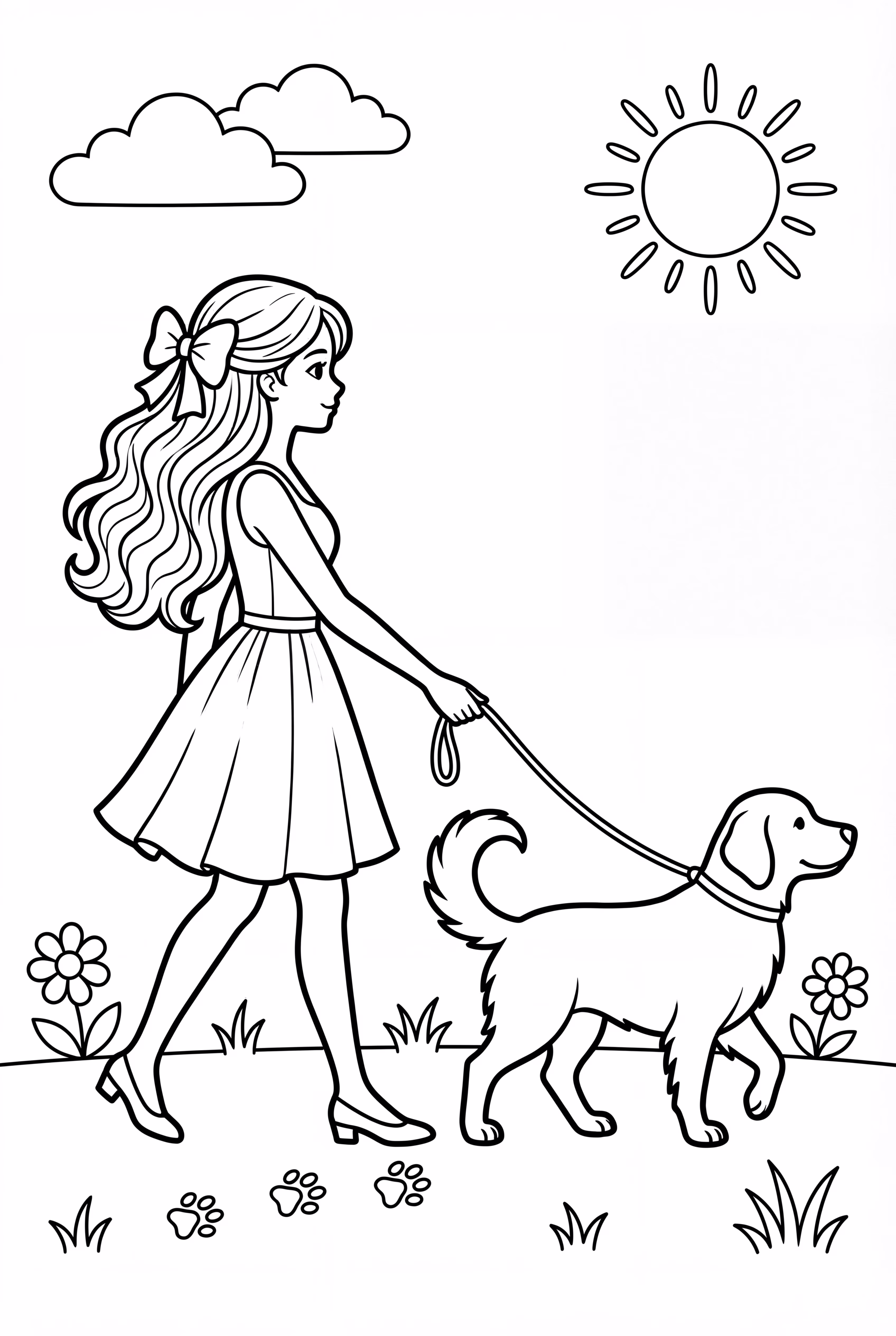 Barbie Walking Show Dog