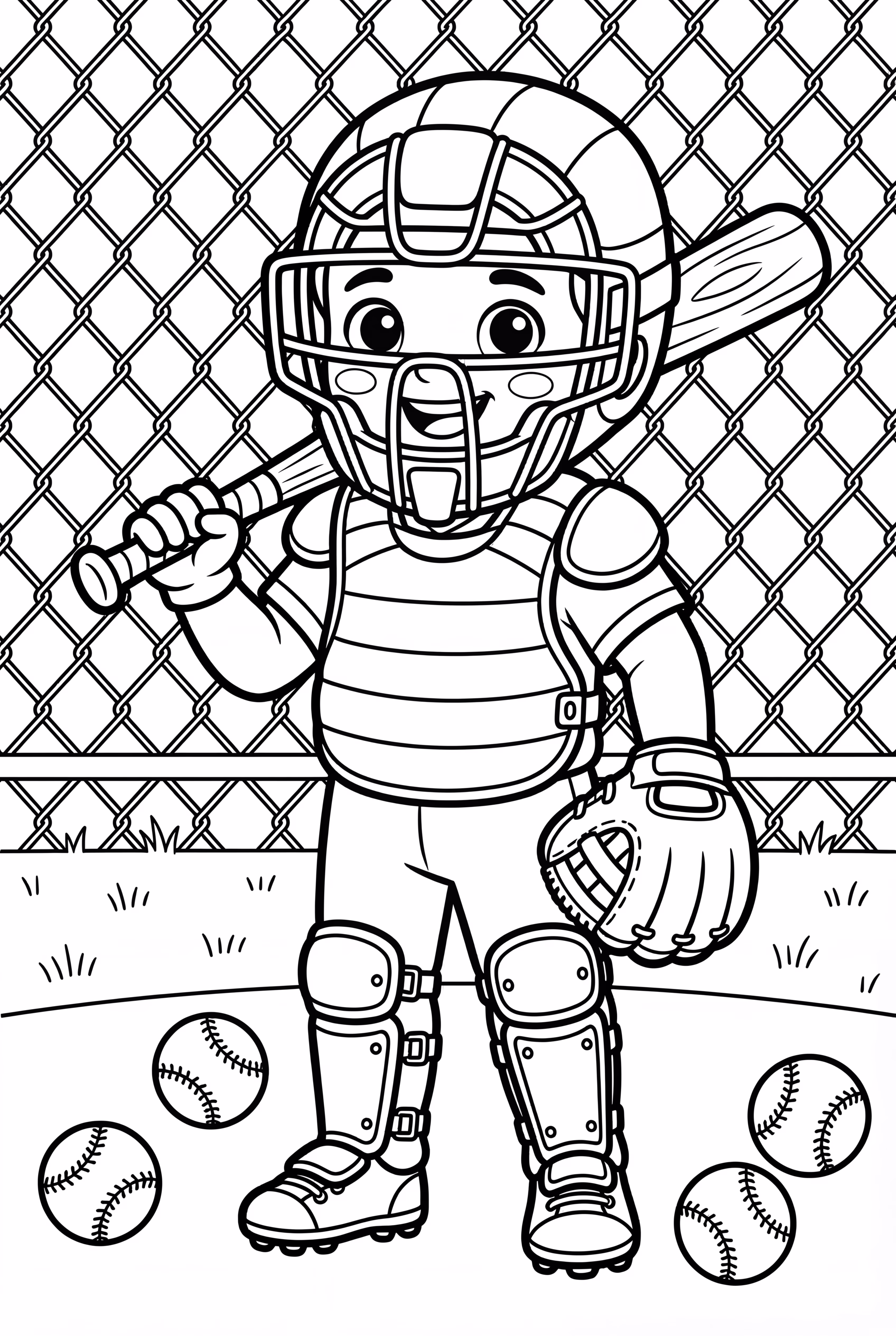 baseball catcher
