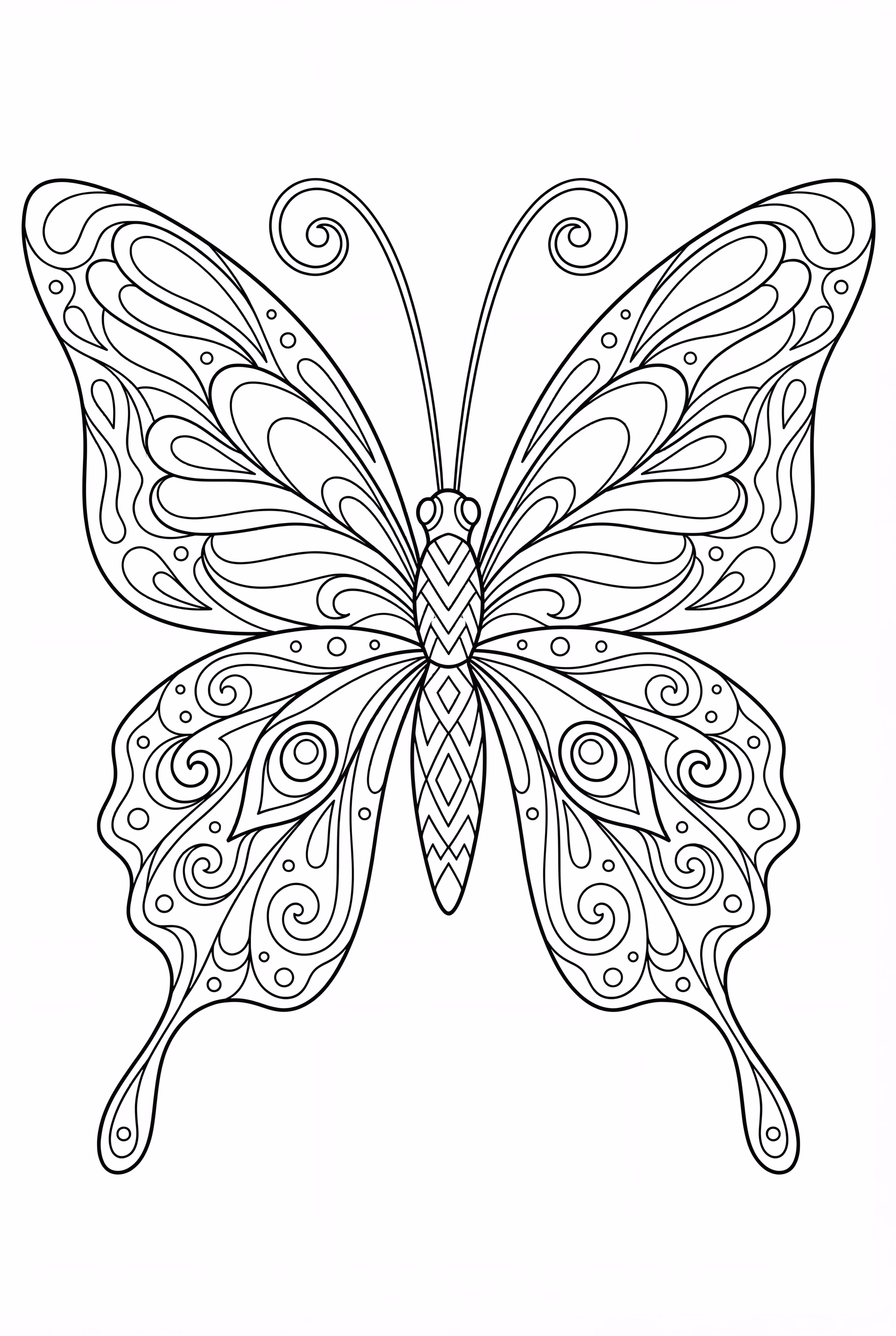 Forma de Mariposa Básica