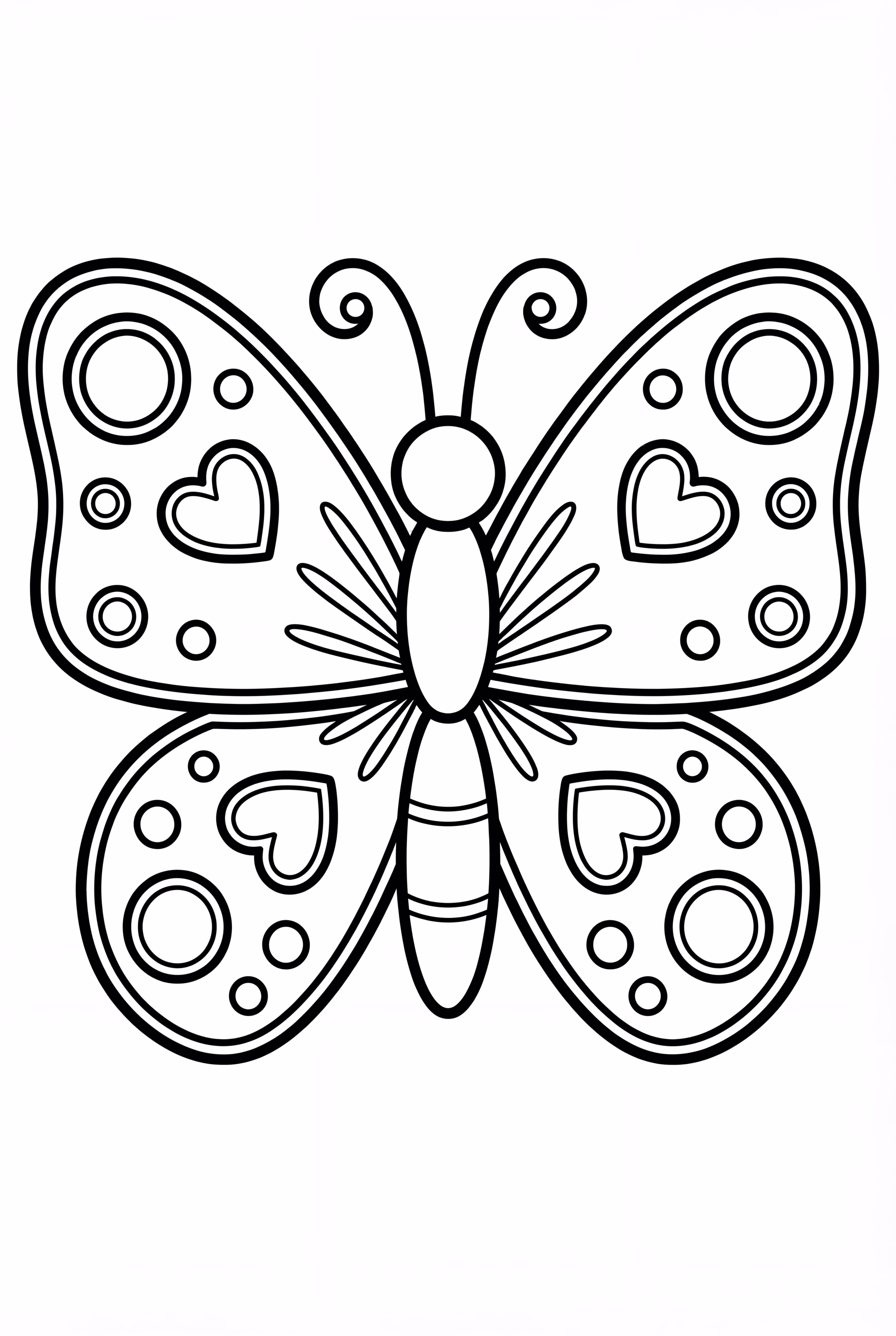 기본 나비 모양