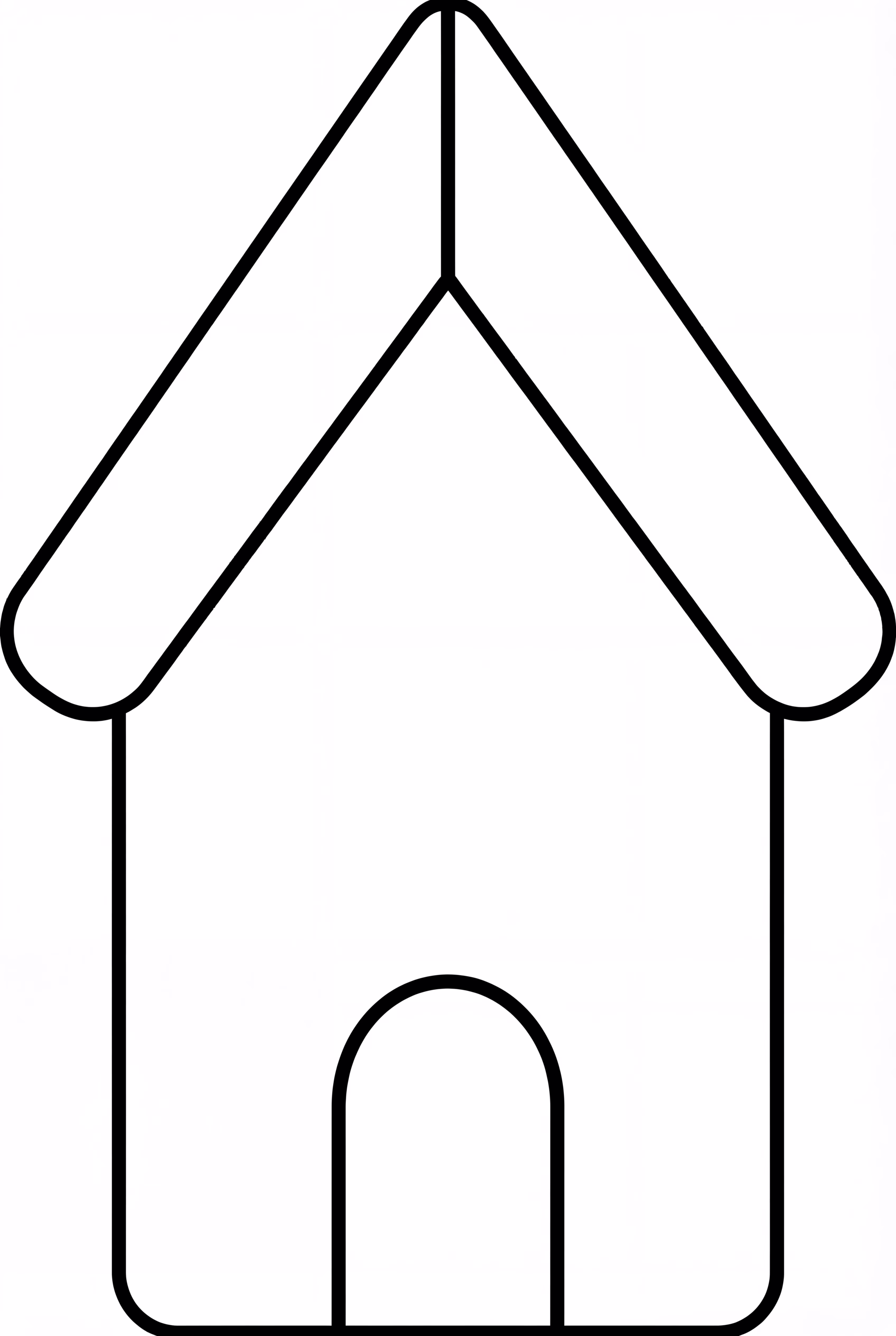 Forma Básica de Casa de Biscoito de Gengibre