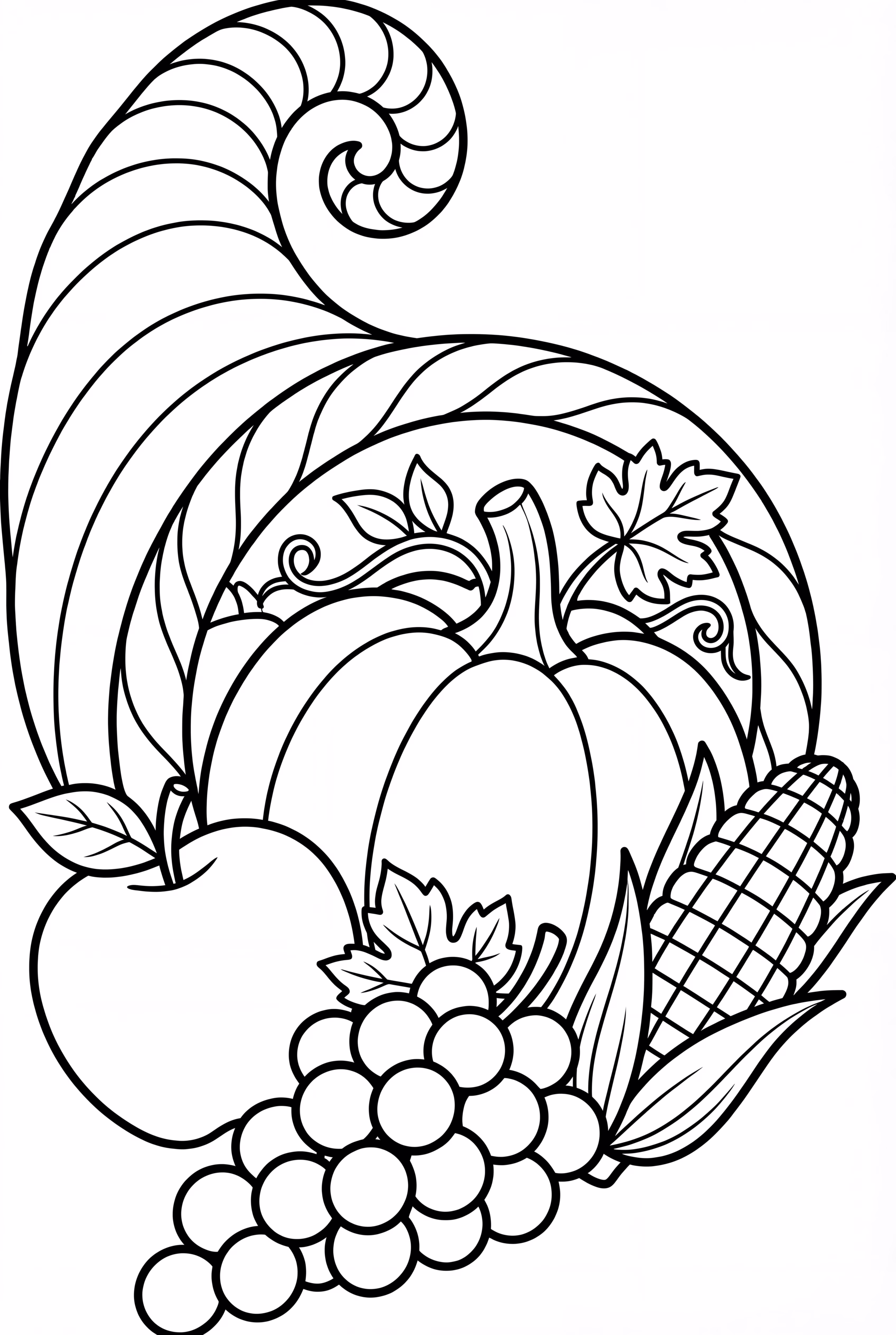 Basic Horn Of Plenty Cornucopia