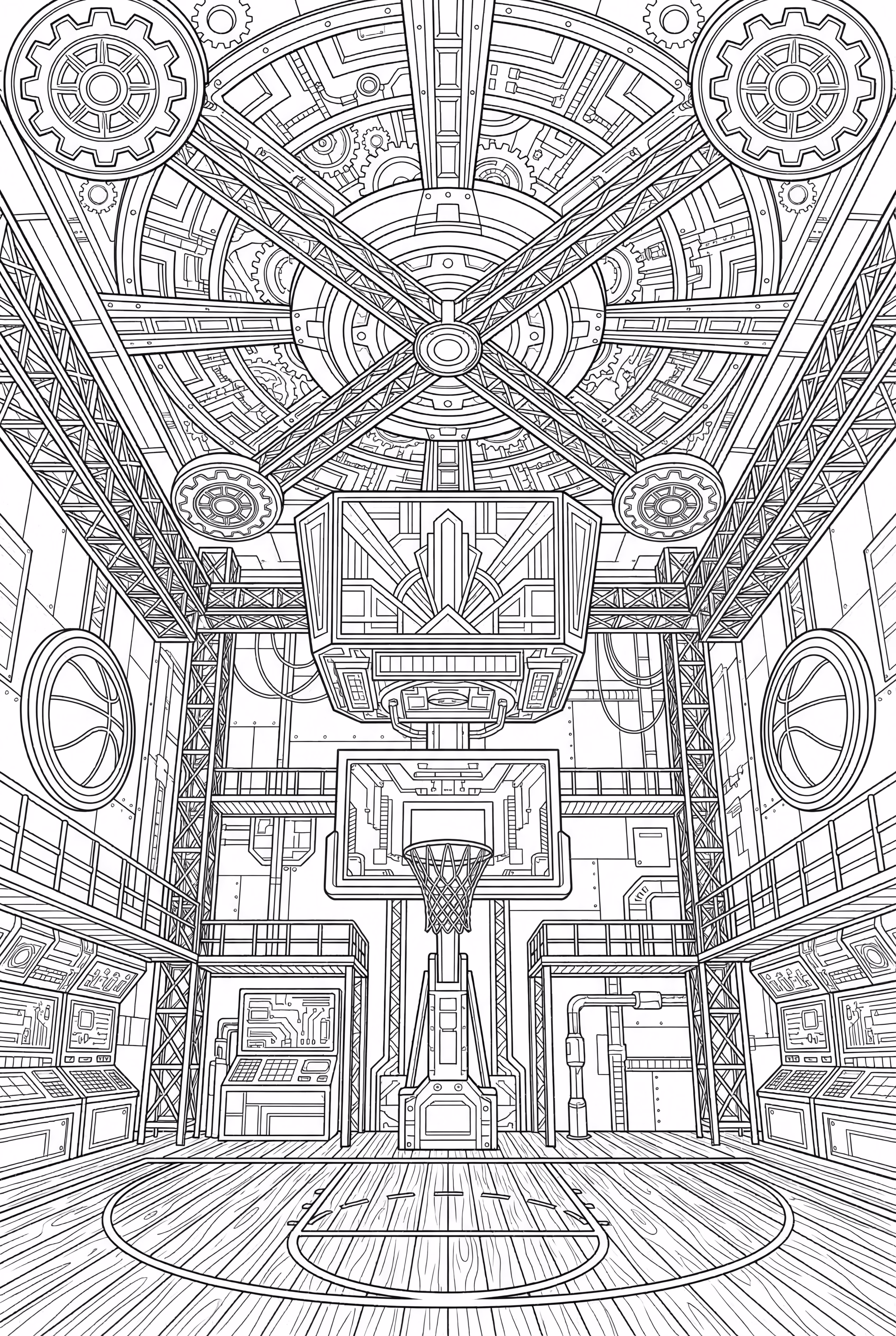 篮球基础投篮筐