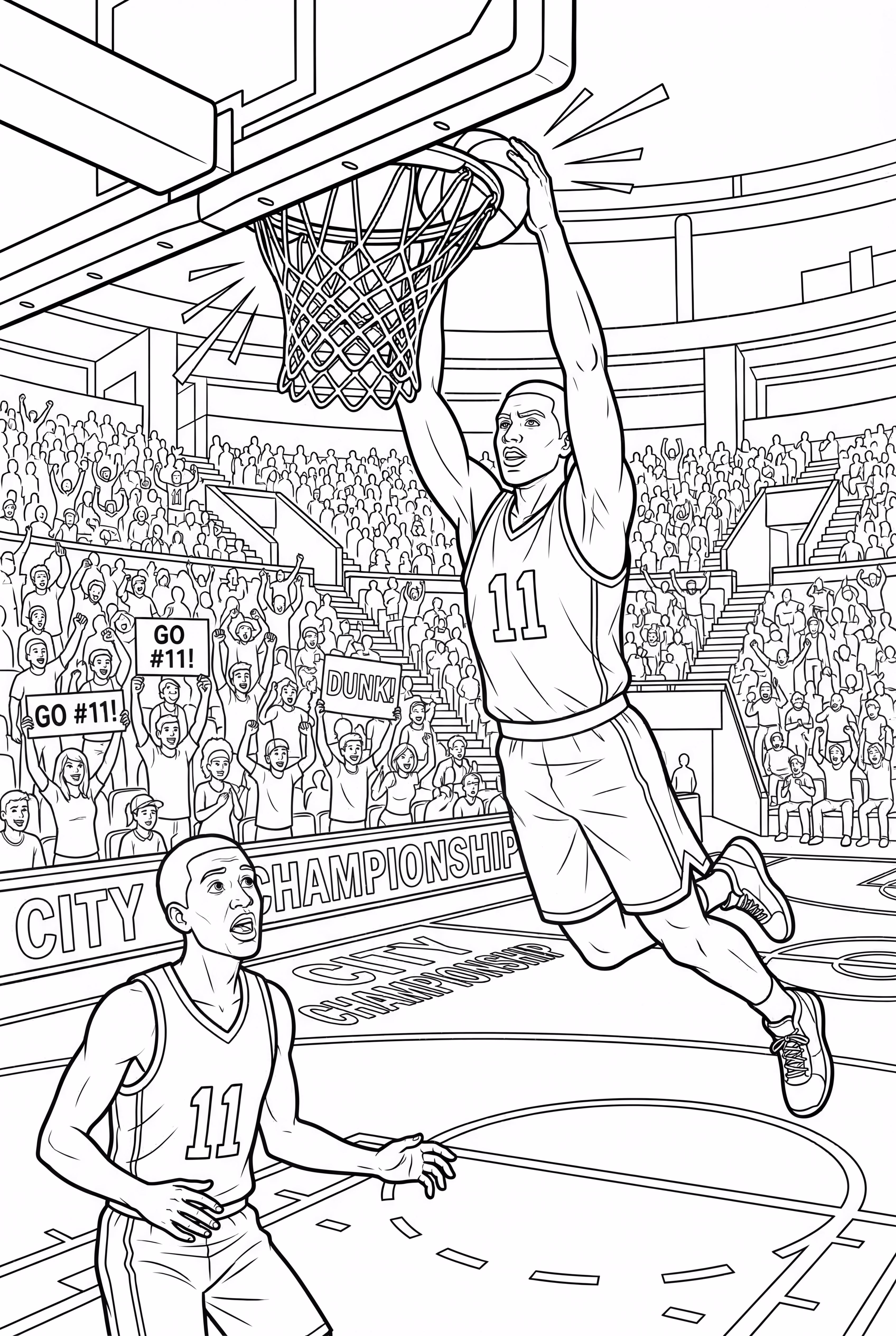 농구 덩크 시간-2