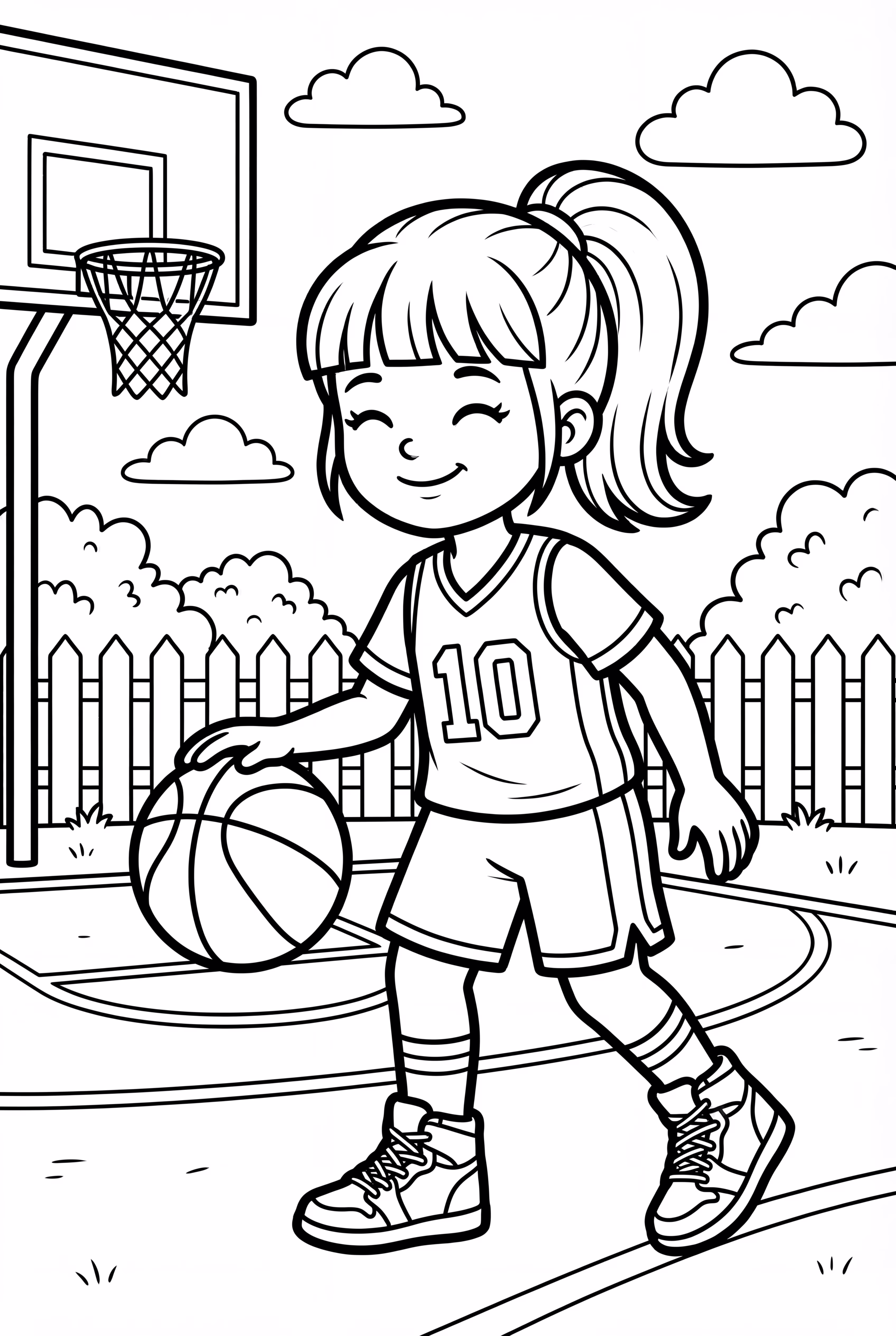 basketball girl smile-2
