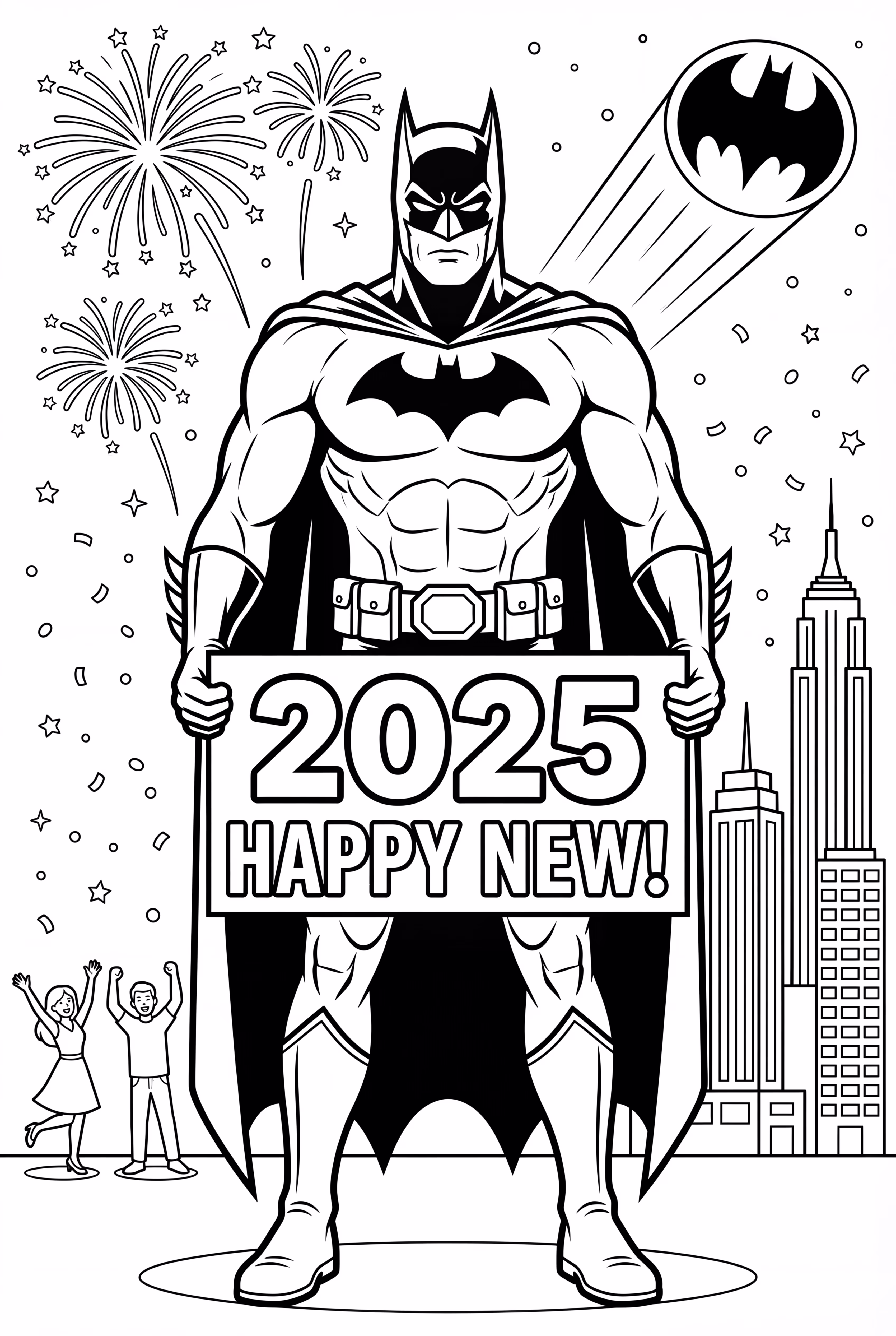 Batman 2025 happy new year