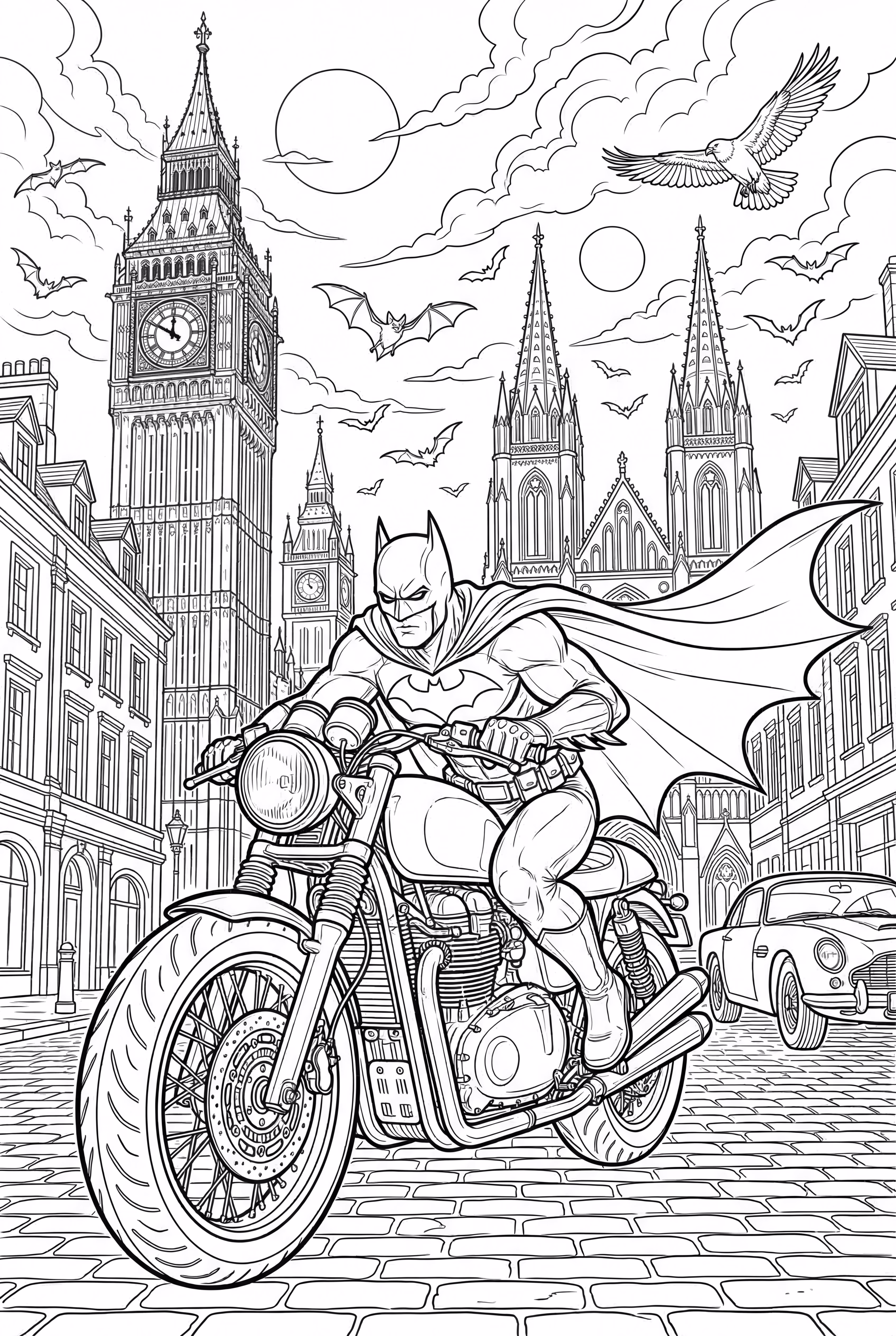 蝙蝠侠黑暗城市摩托追逐