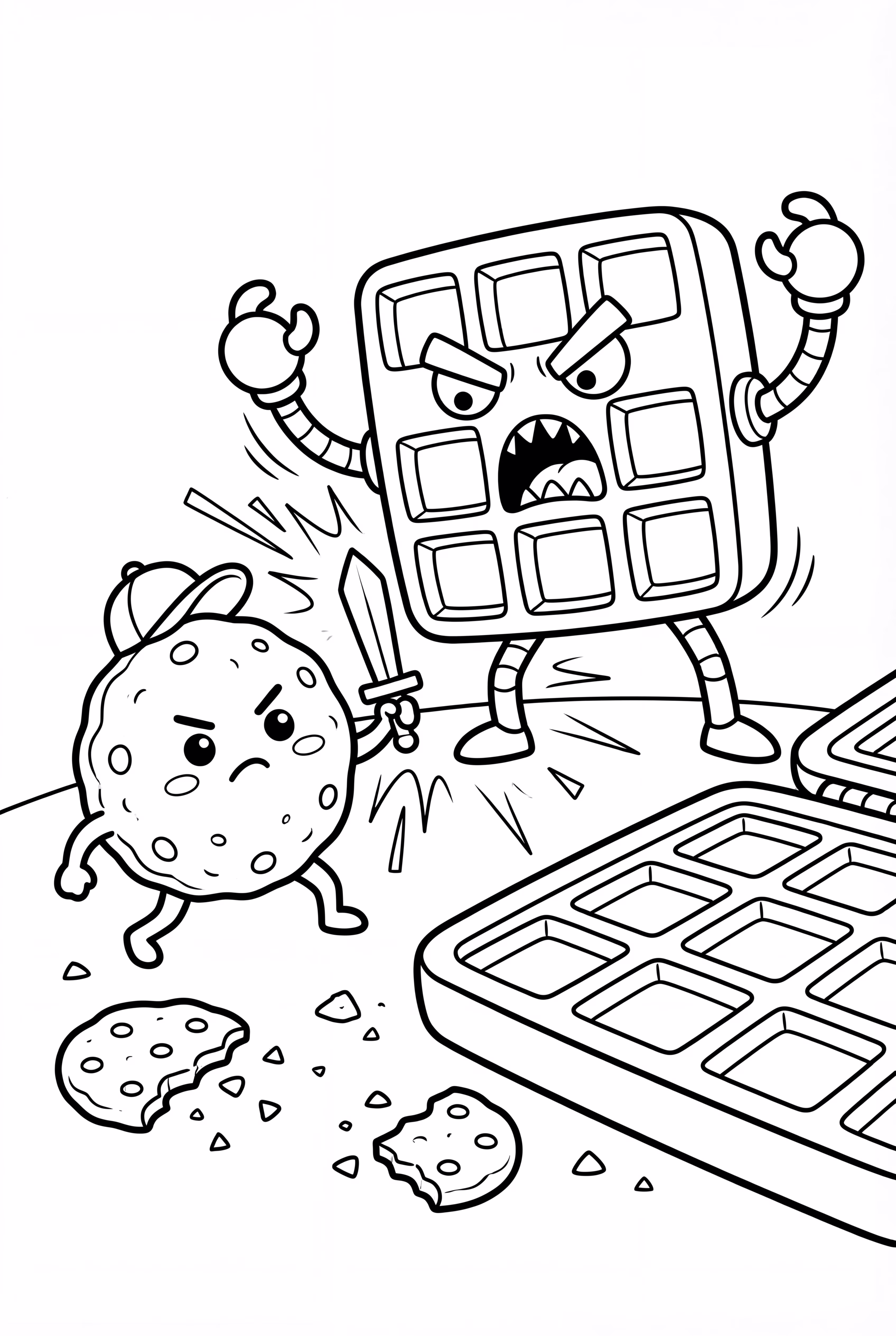 Battling A Wafflebot In Cookie Run Kingdom