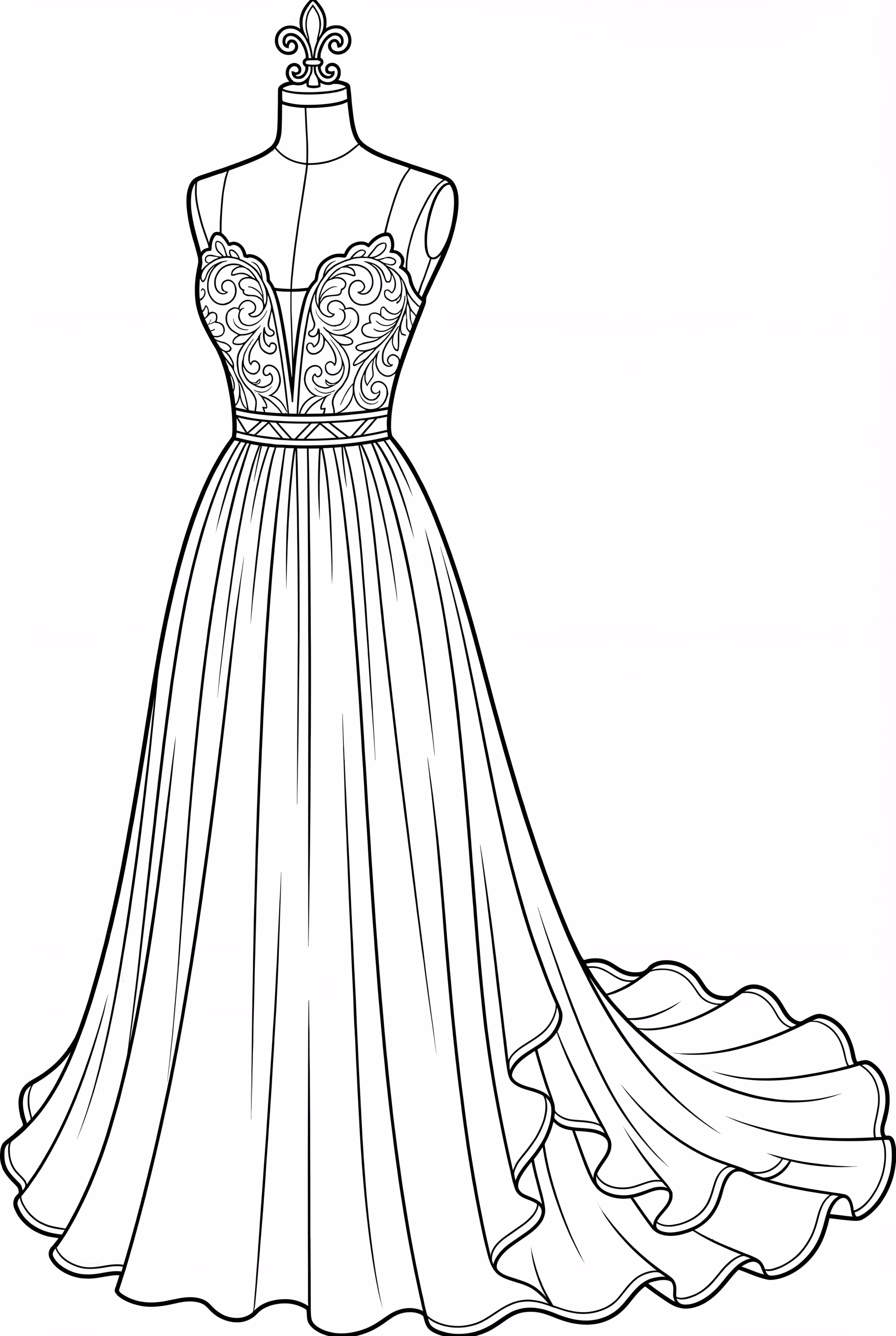 Magnifique robe de bal