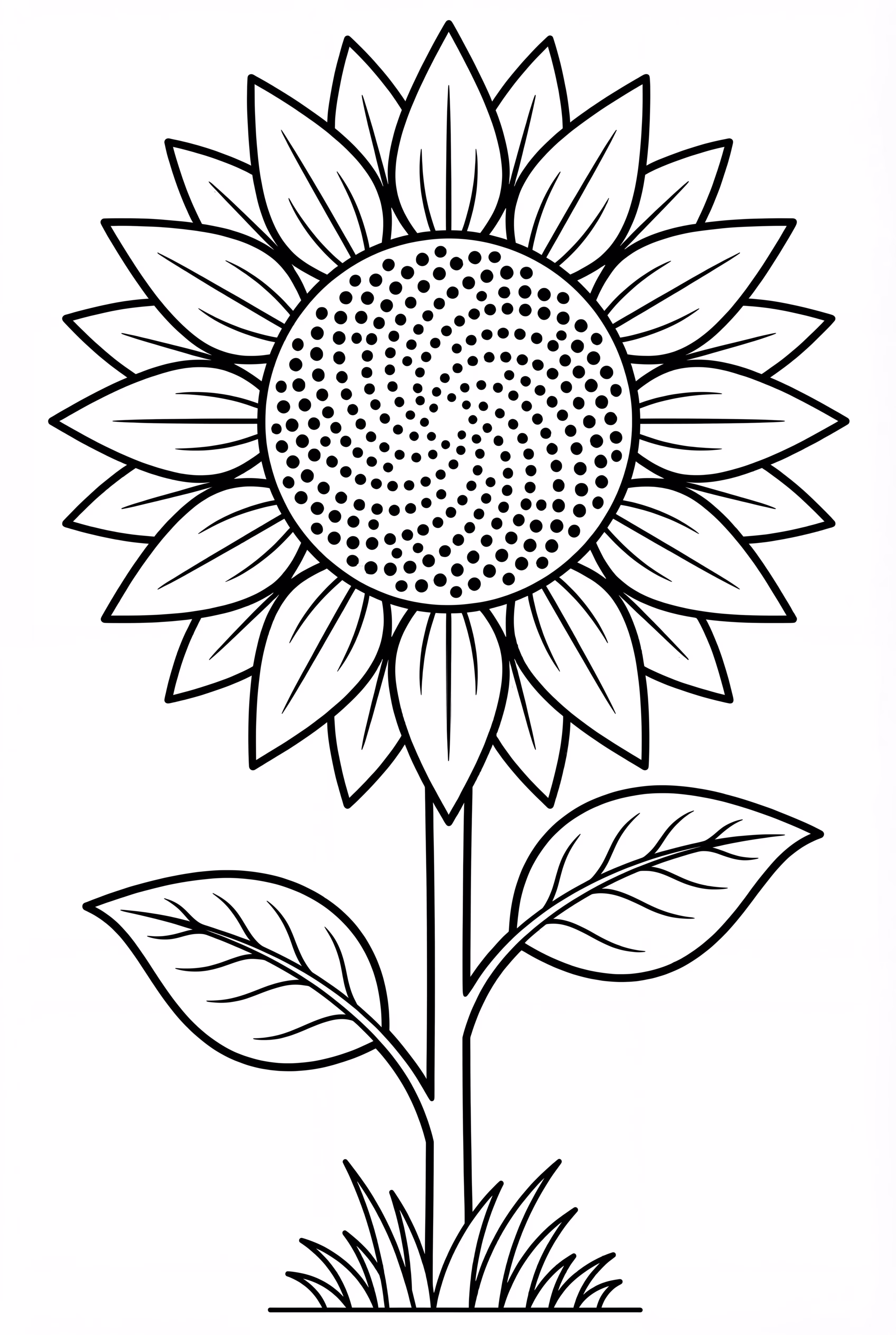 Beautiful sunflower greeting the sunrise