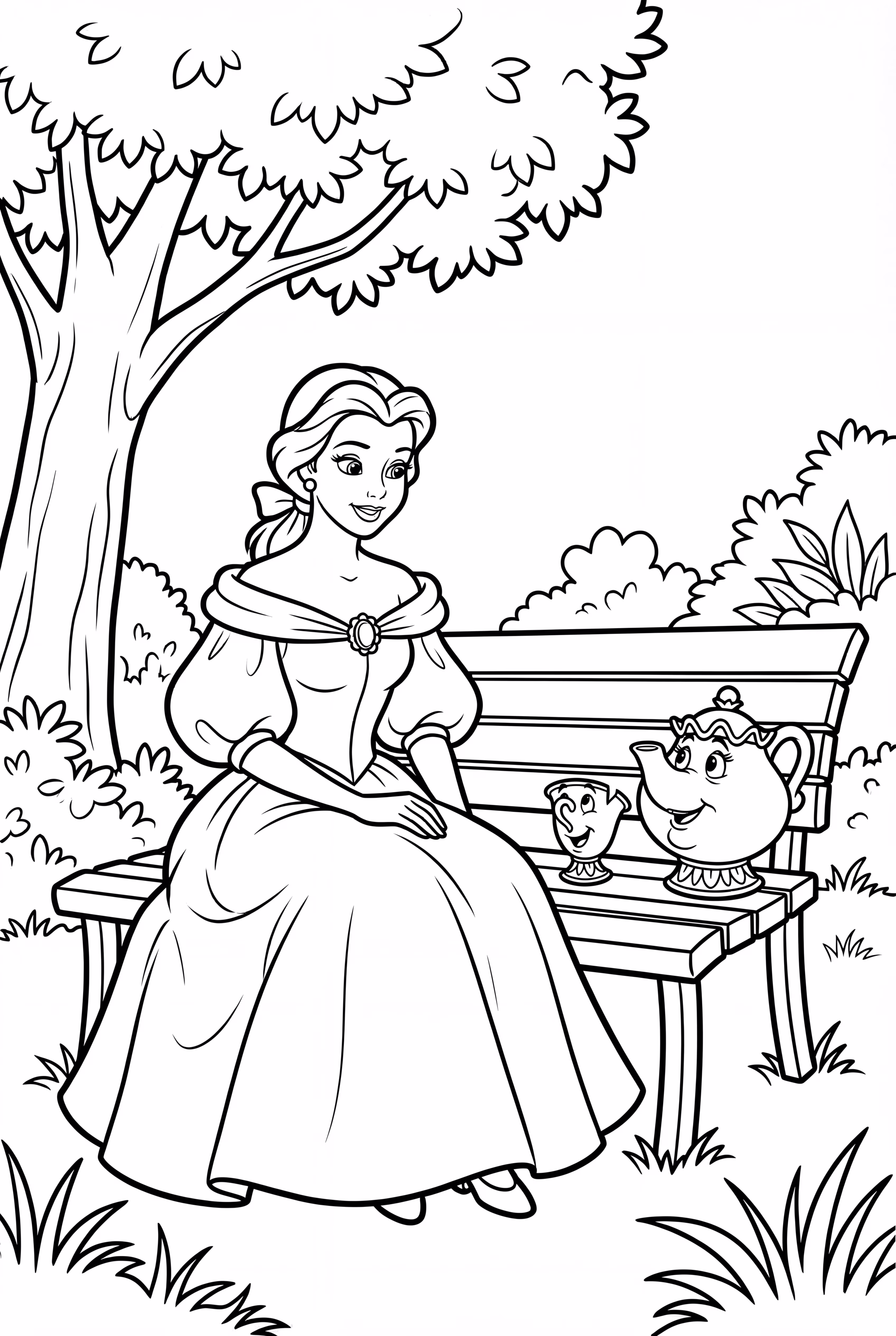 Bela e Zip, a Xícara