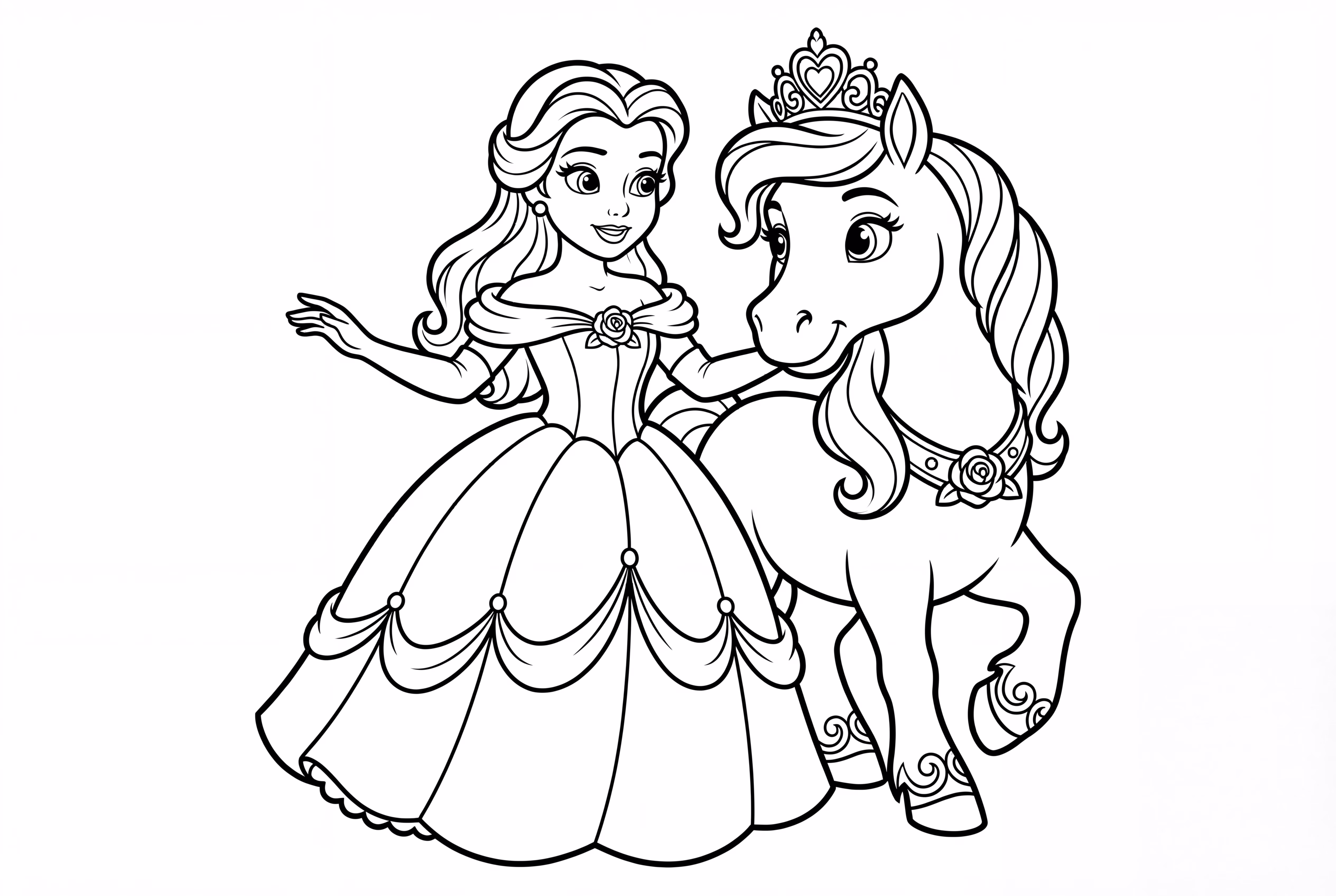 Belle et les Animaux du Château