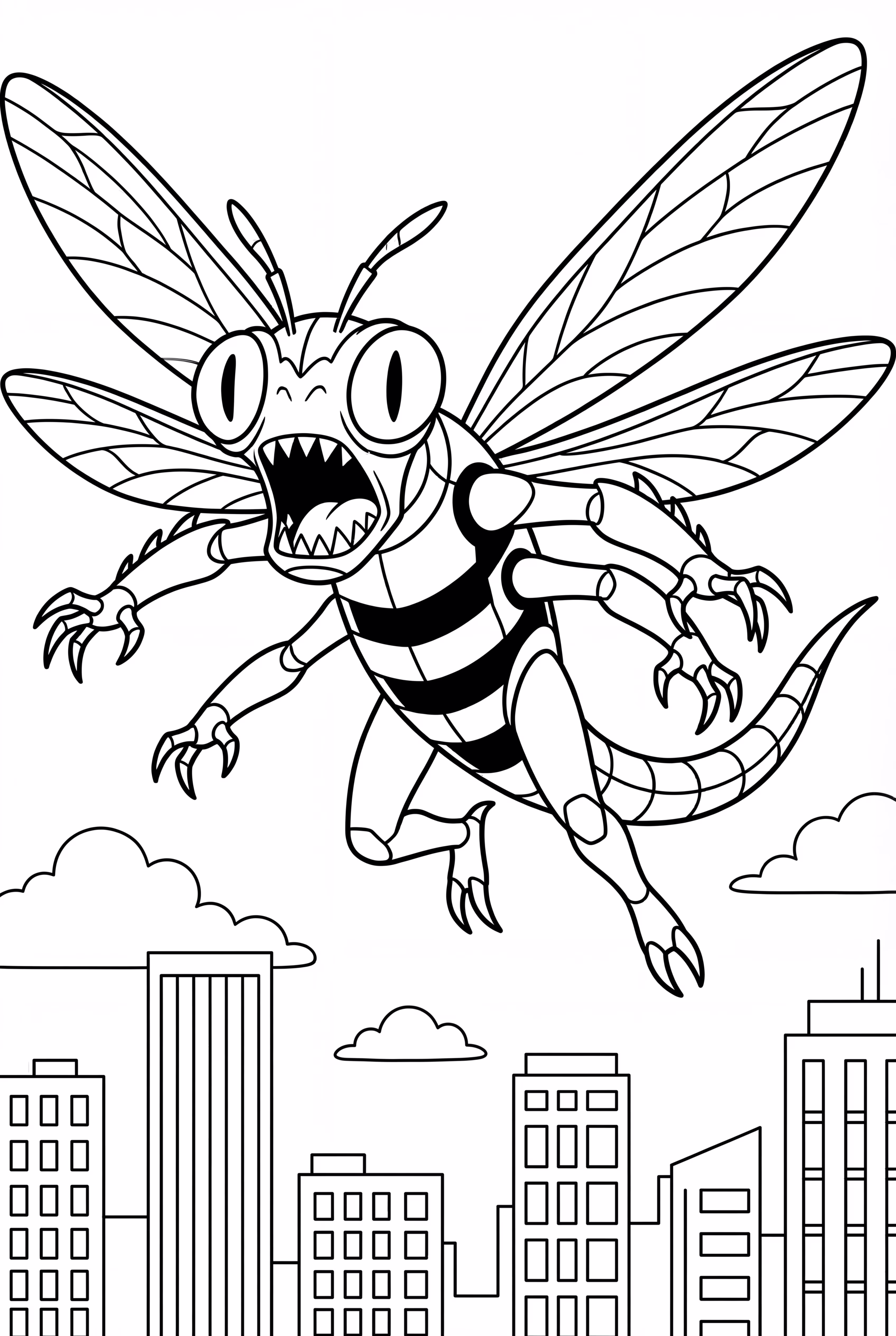 Ben 10 As Stinkfly Flying