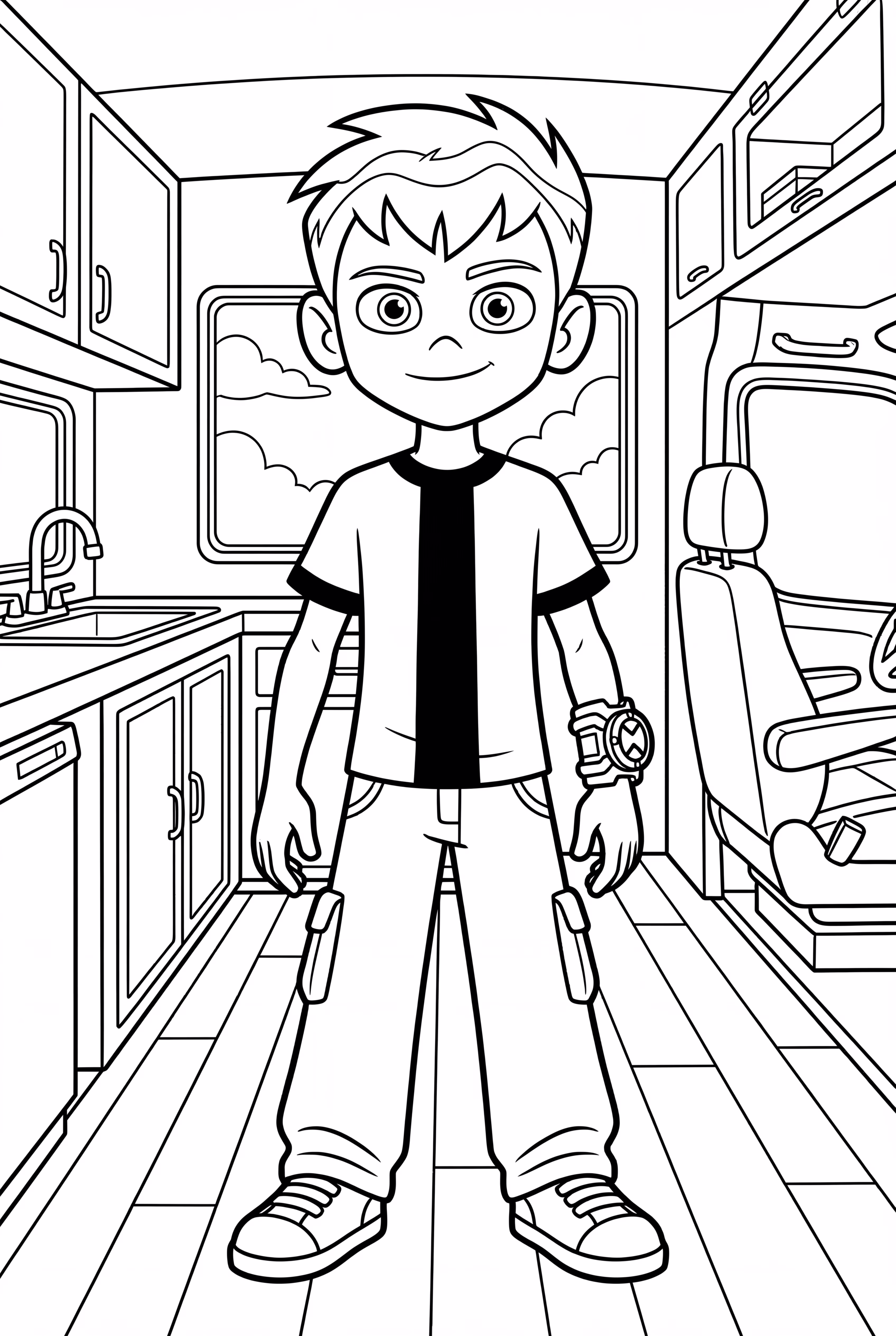 Ben 10 Inside The Rustbucket