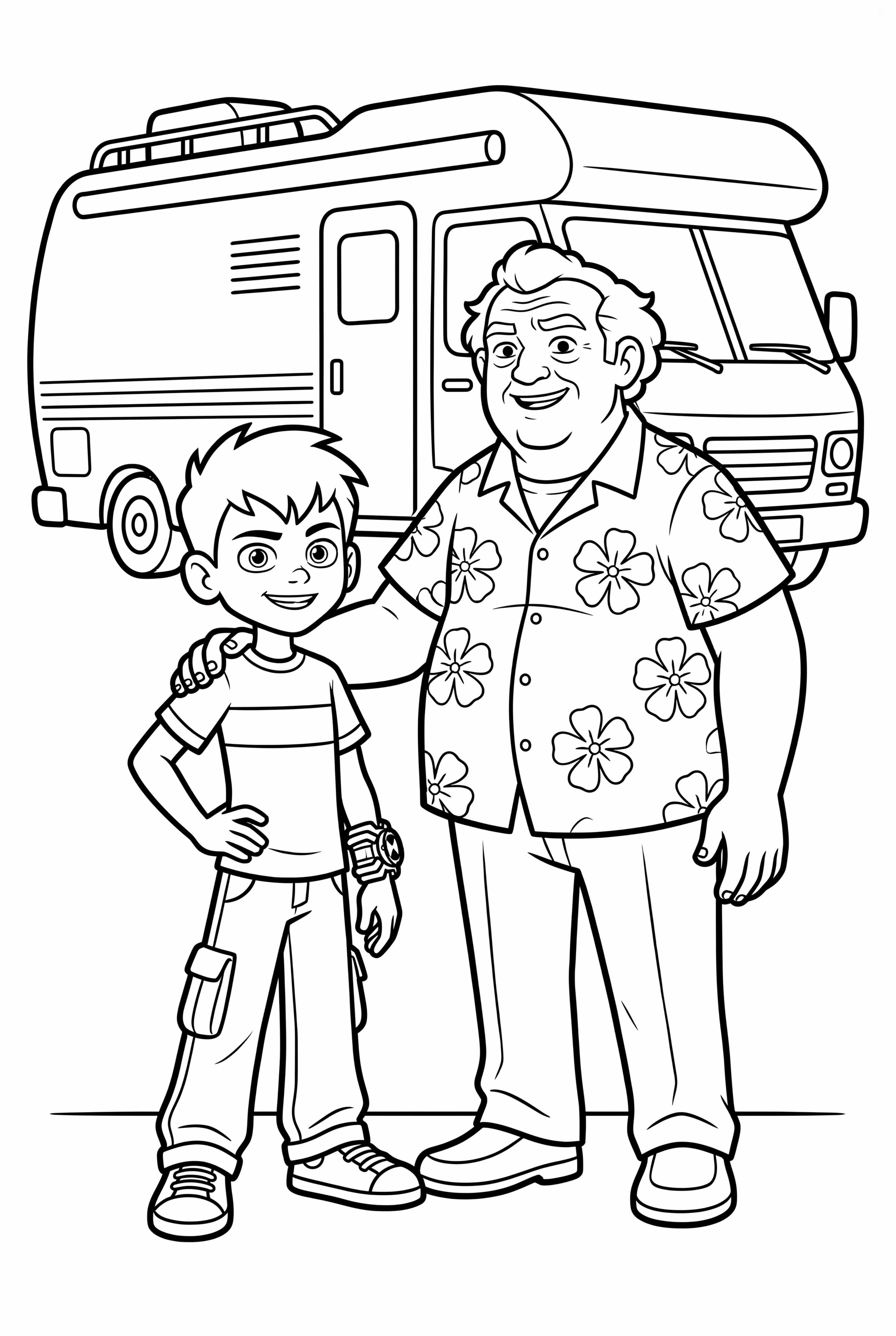 Ben 10 With Grandpa Max