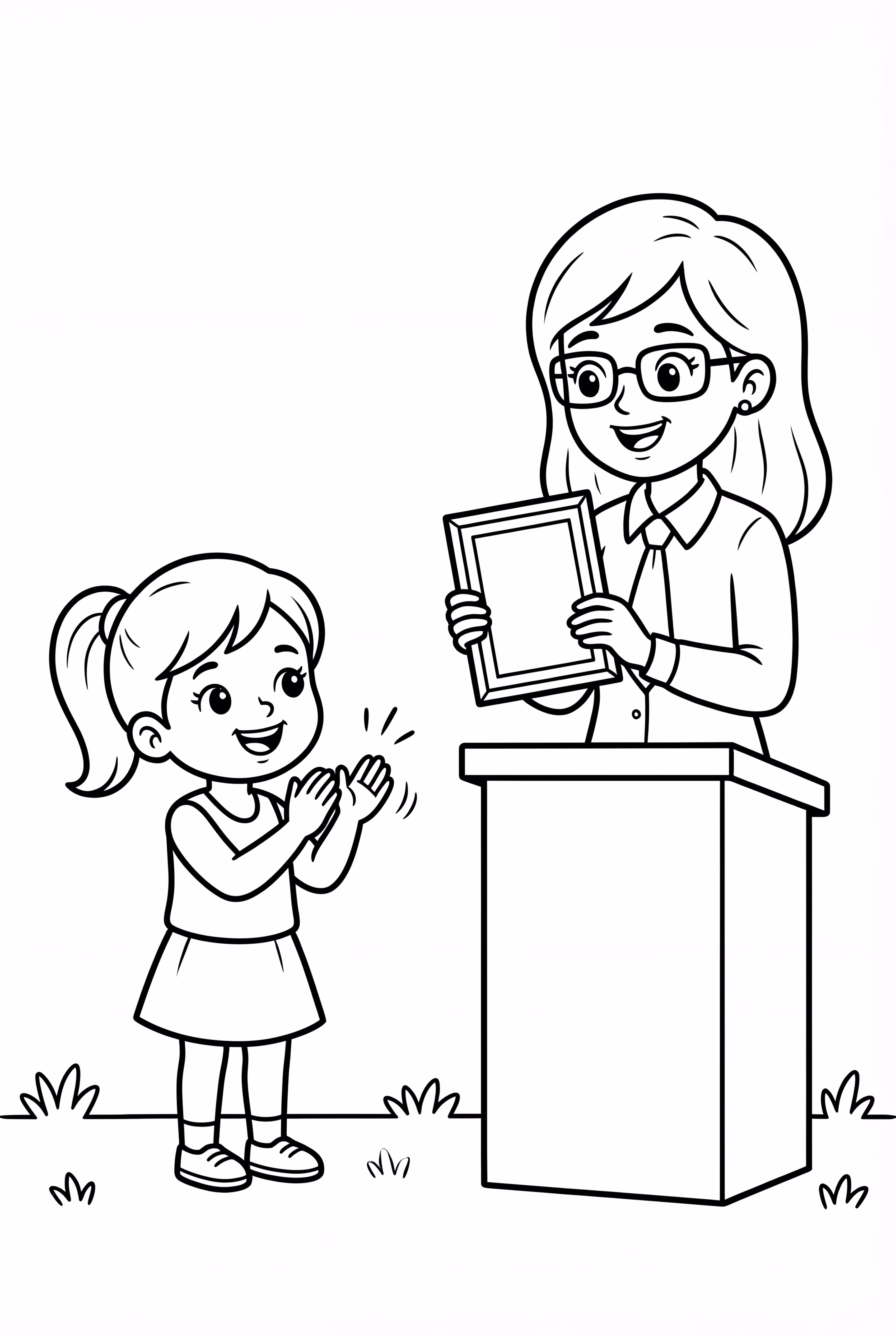 Best Teacher Ever Award Ceremony