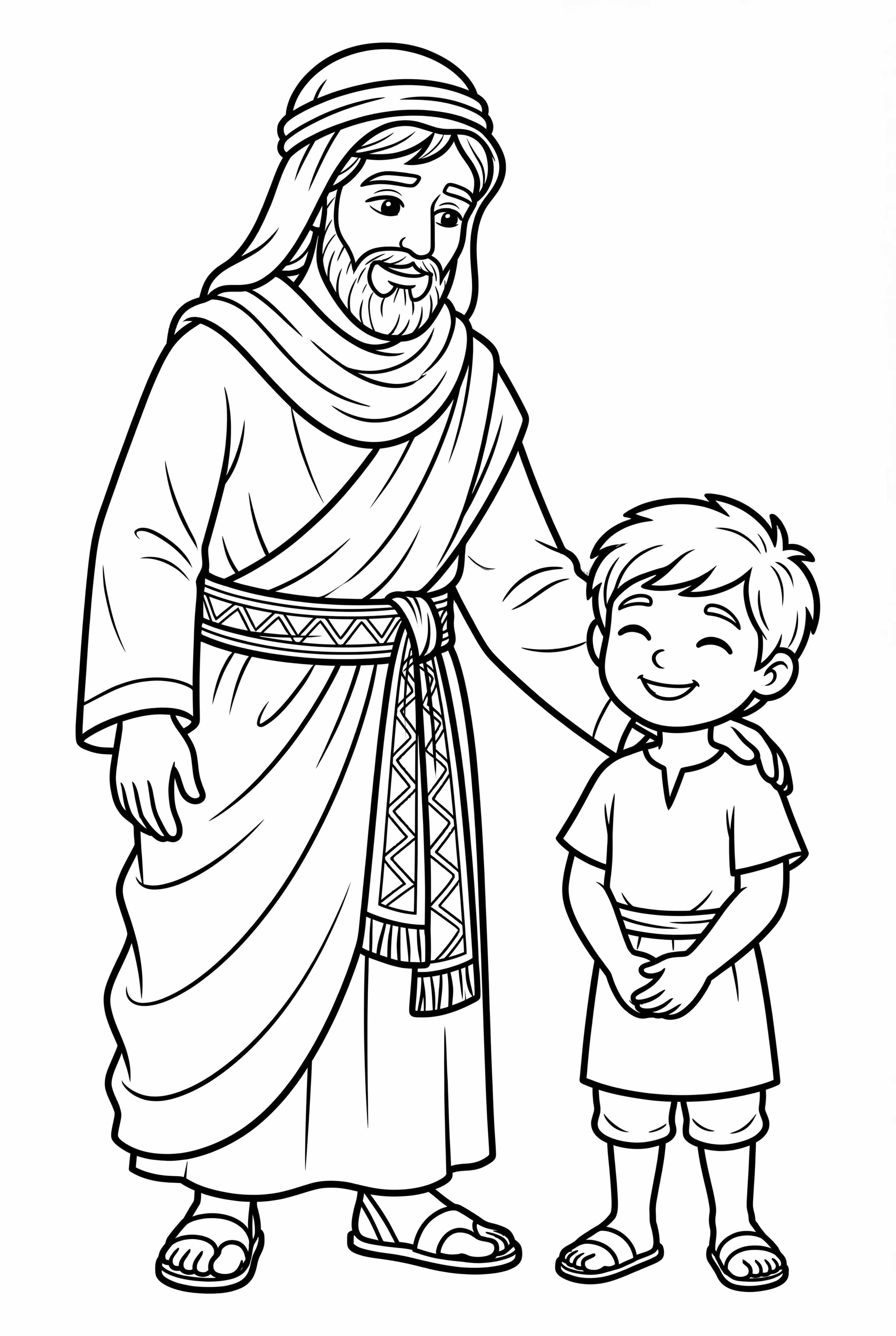 Bible Color by Number Activity