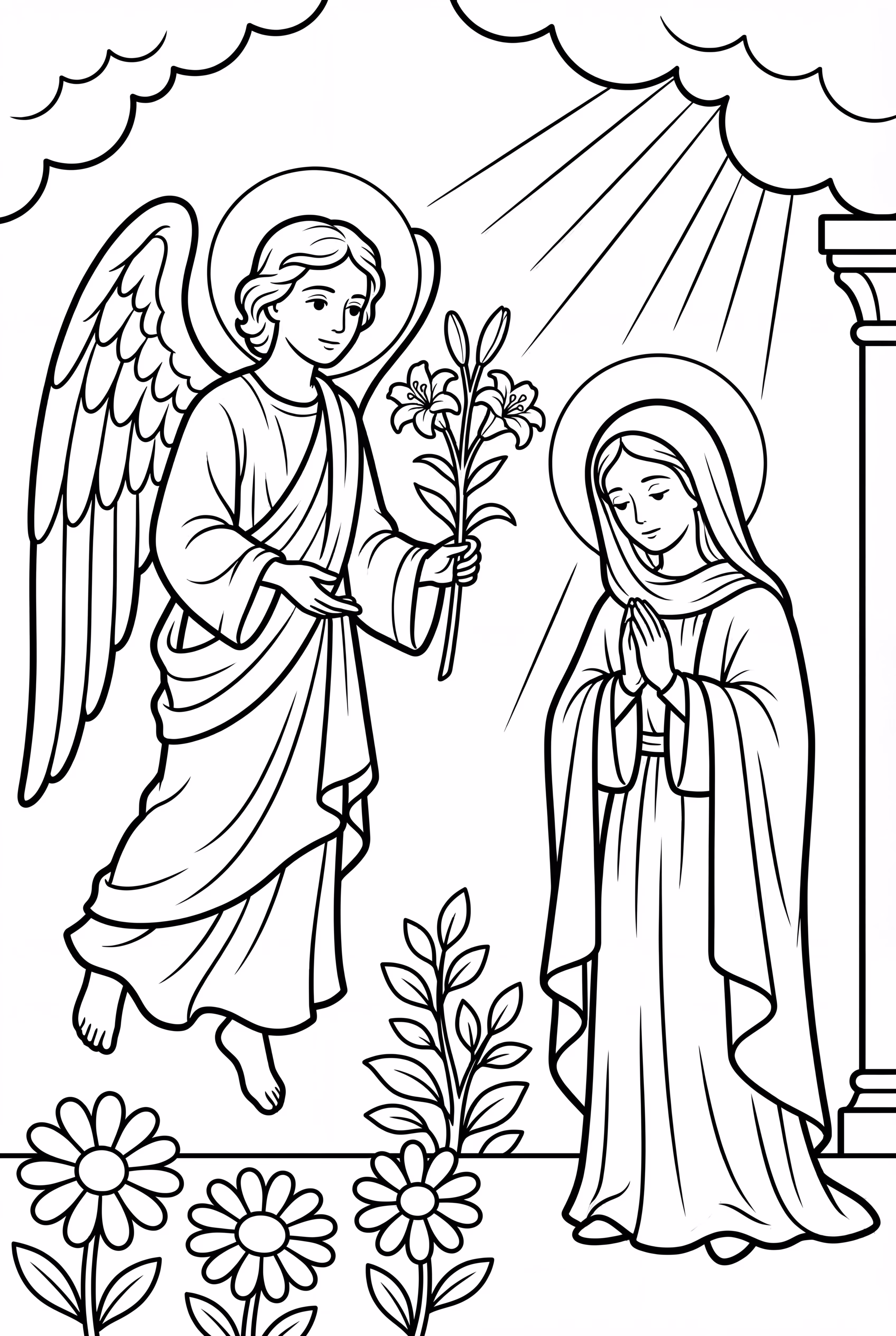 Bible Gabriel Announcing News