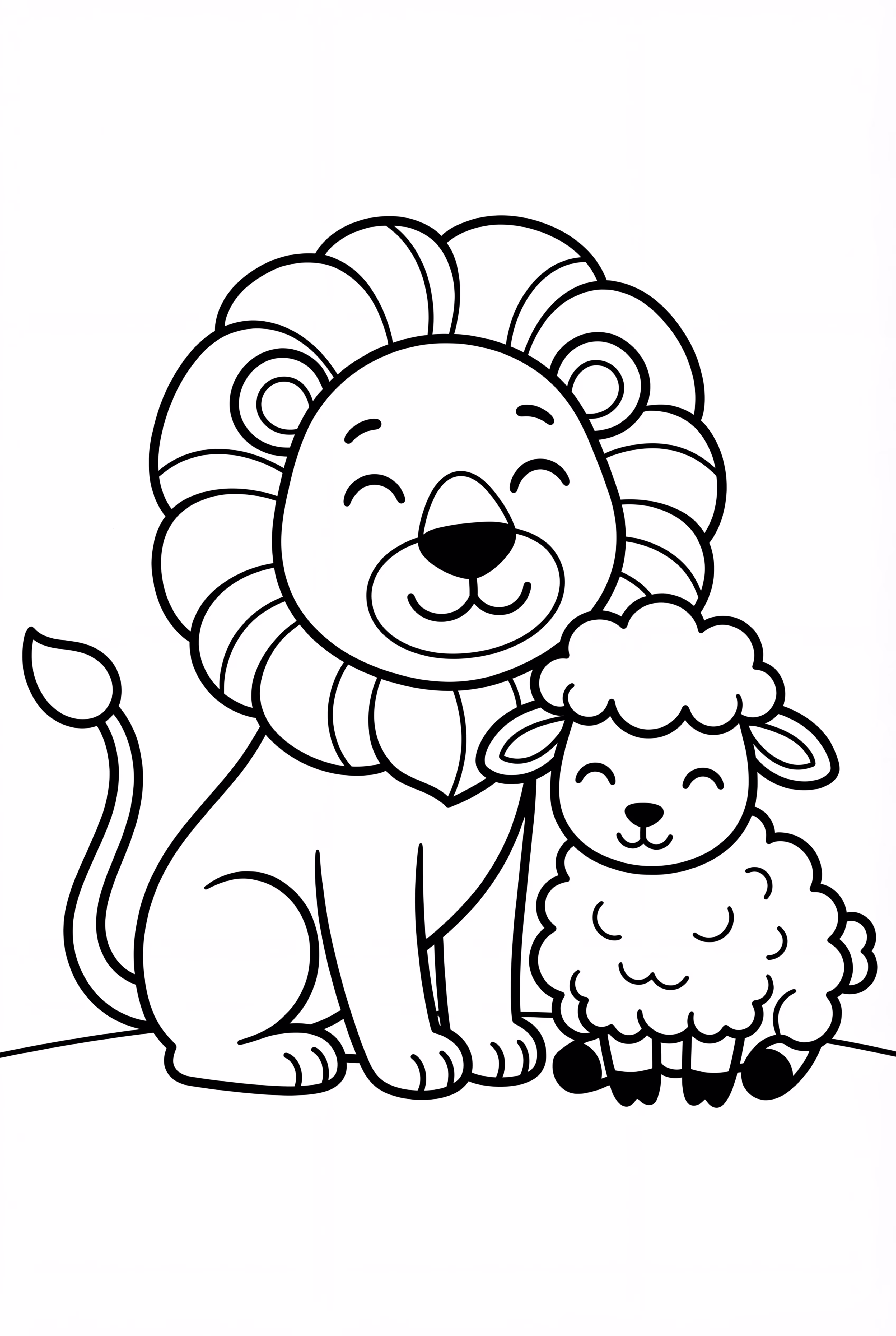 Bible Lion And Lamb Together