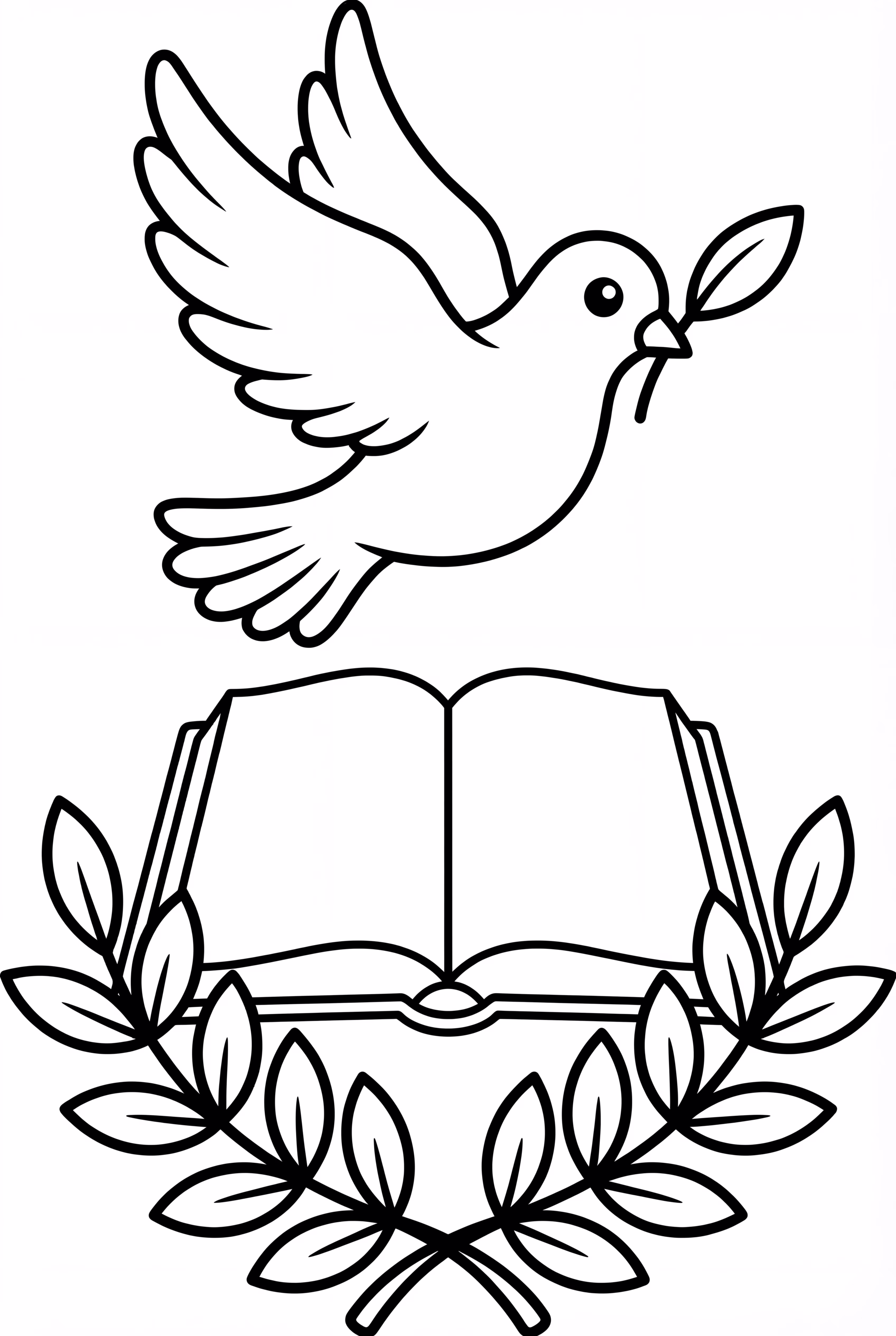 Bible Olive Branch Peace Symbol