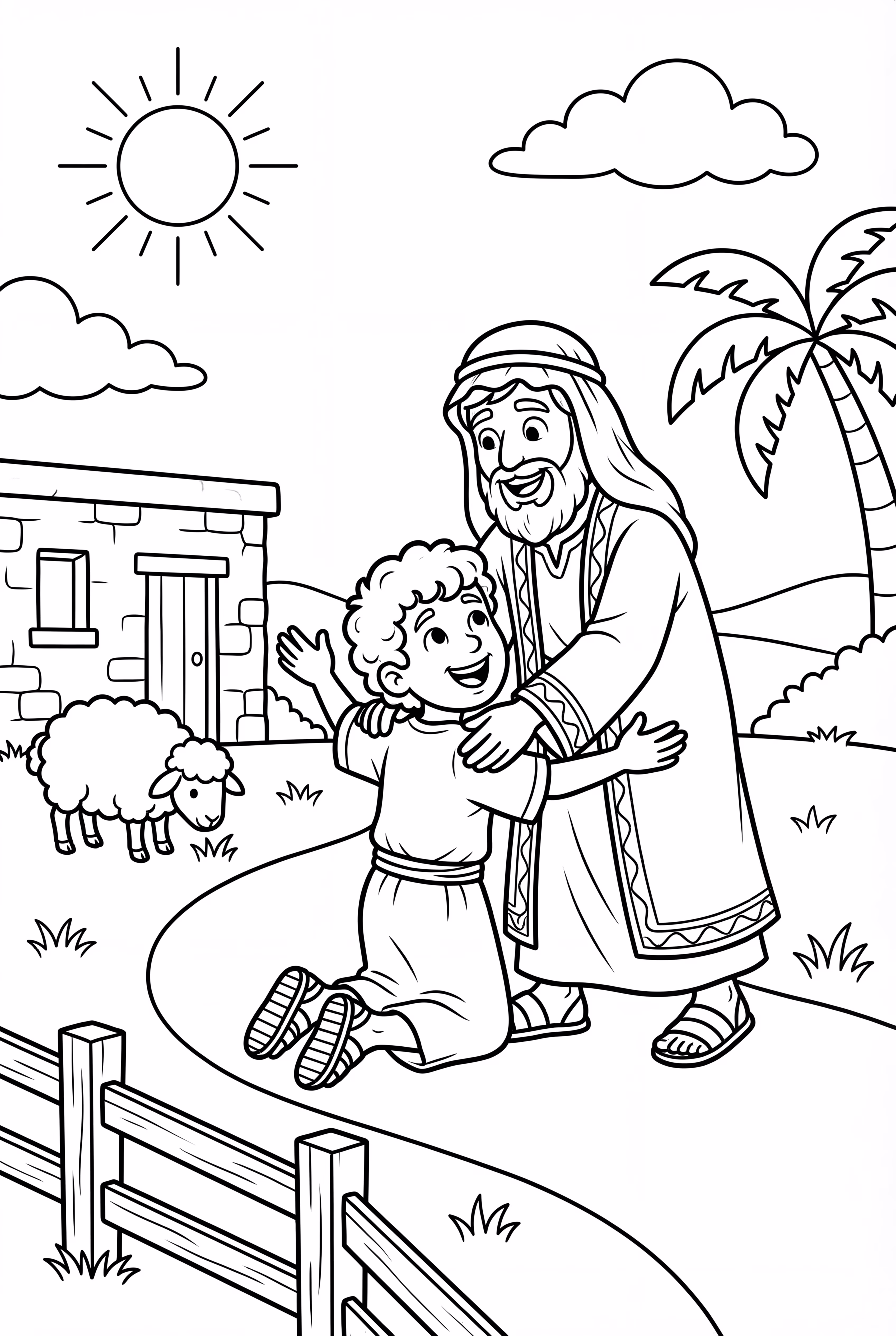 Bible Prodigal Son Embrace