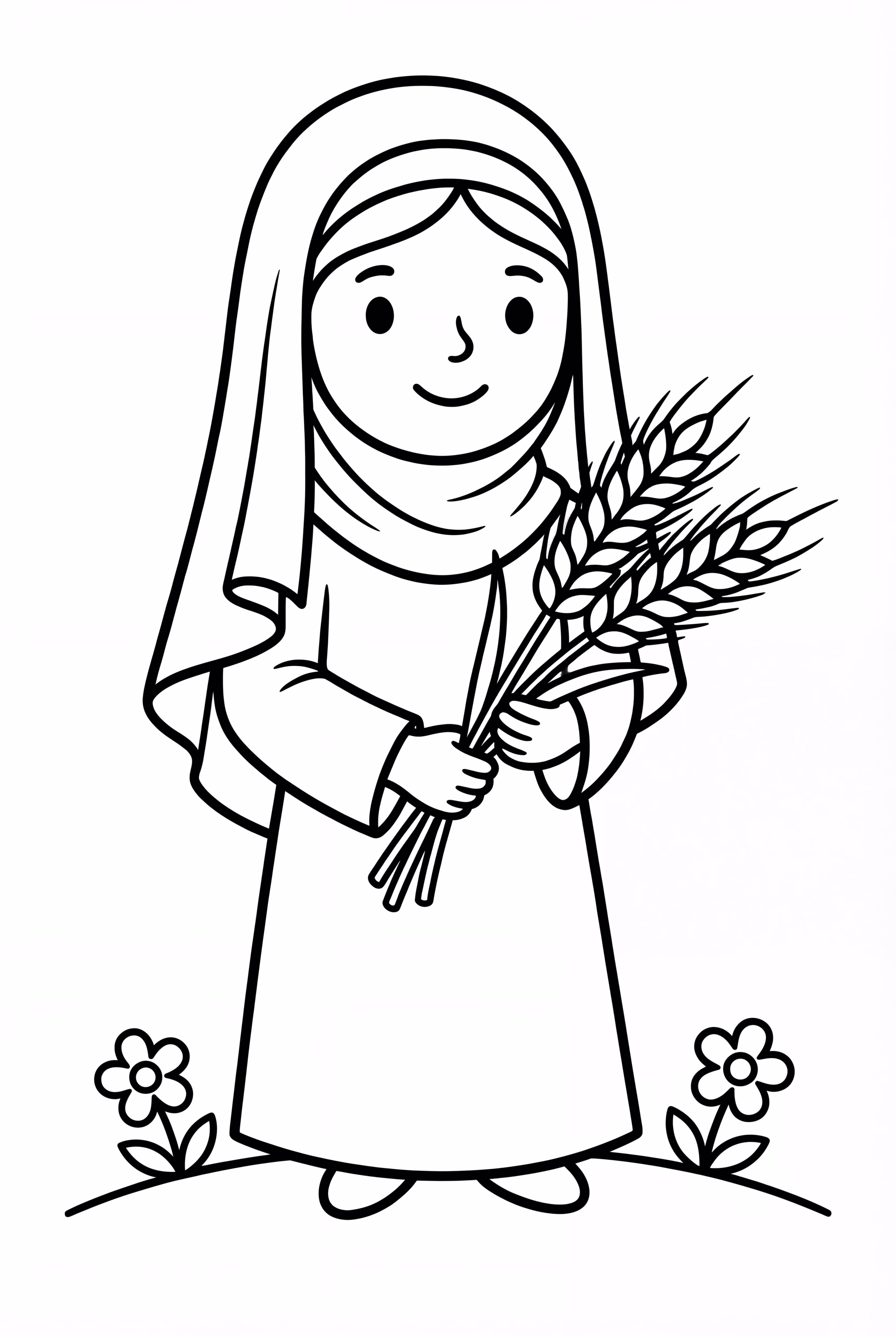 聖經中的露絲與小麥