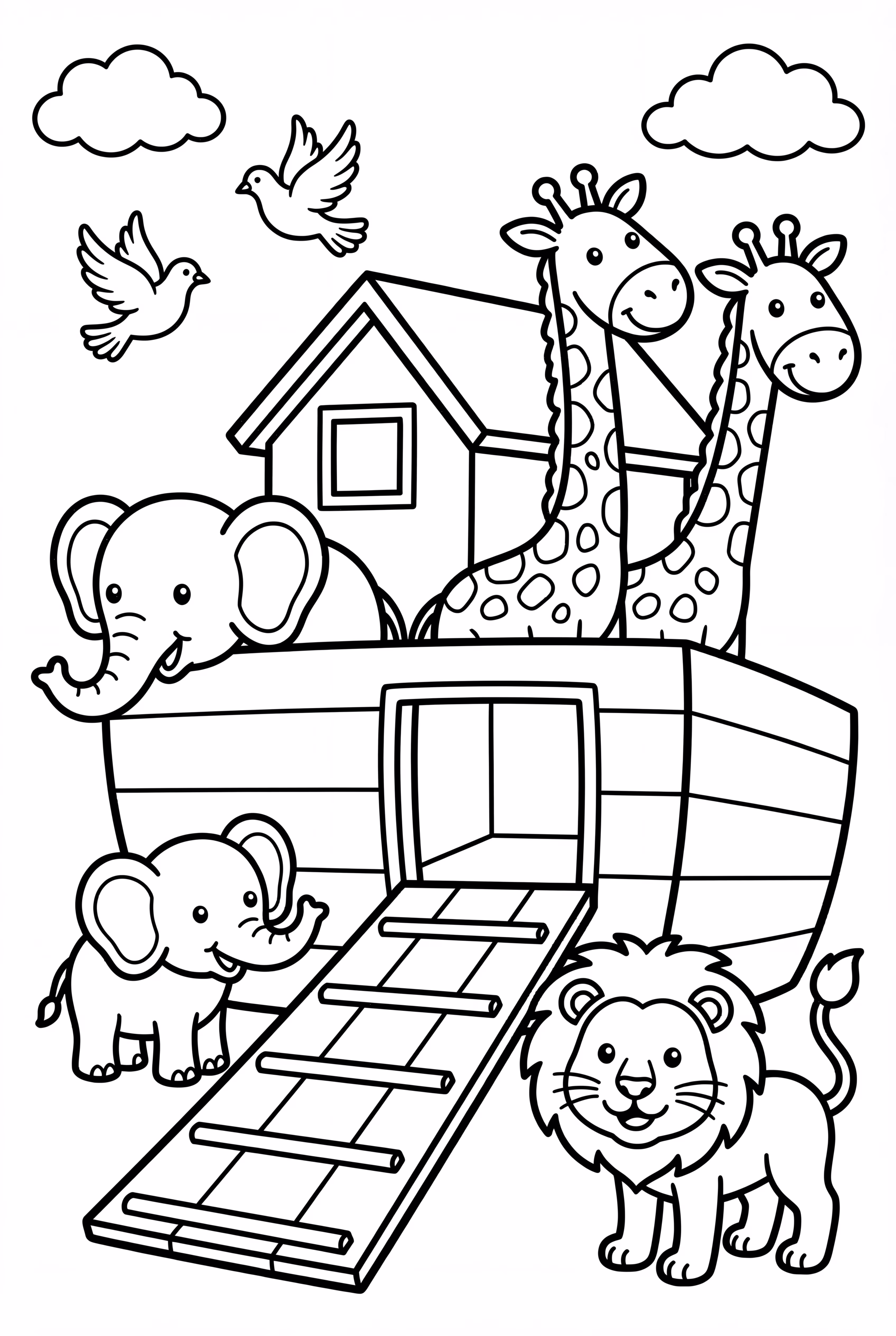 Bible Story Noah's Ark Animals