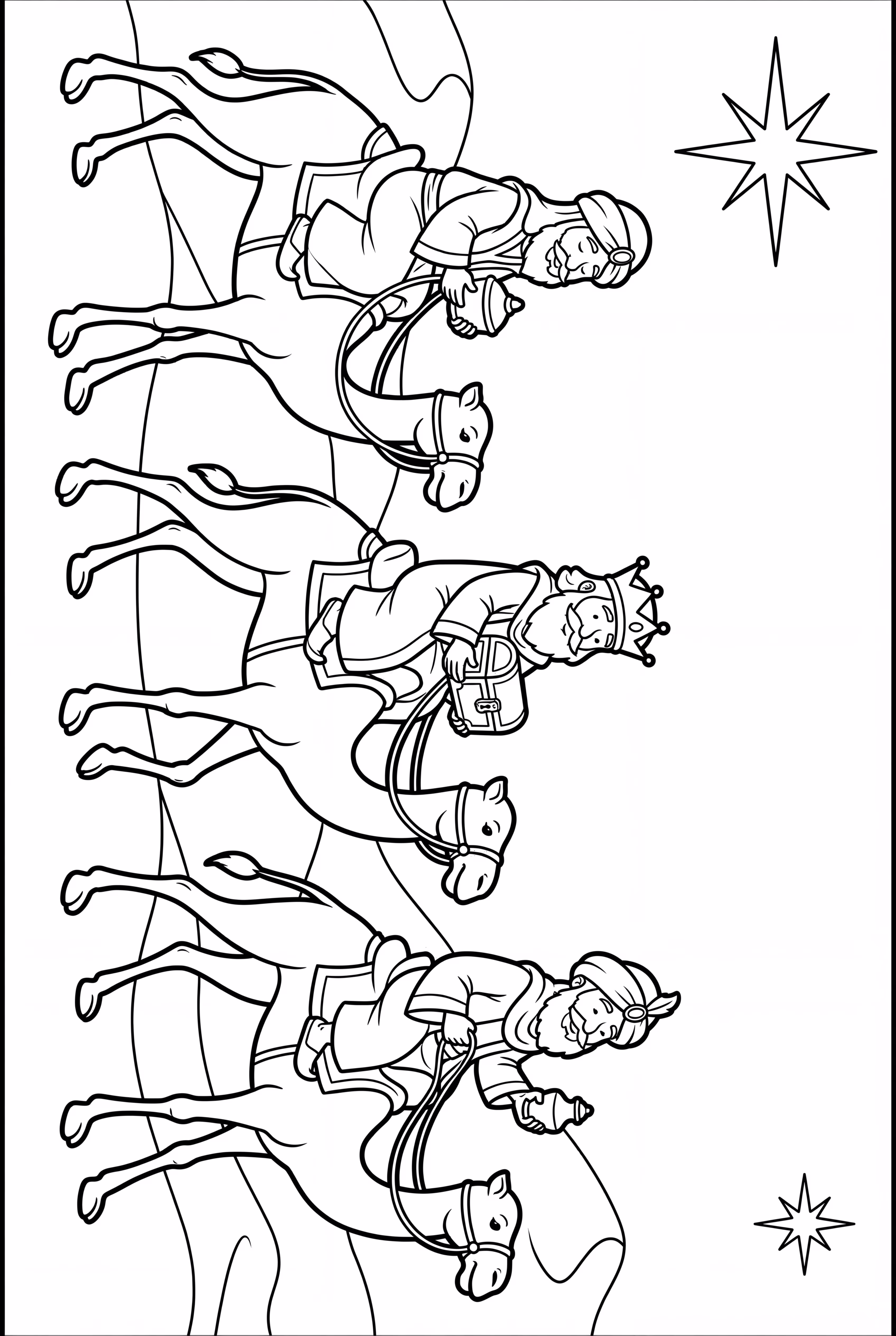 Bibel Weise Männer Kamele