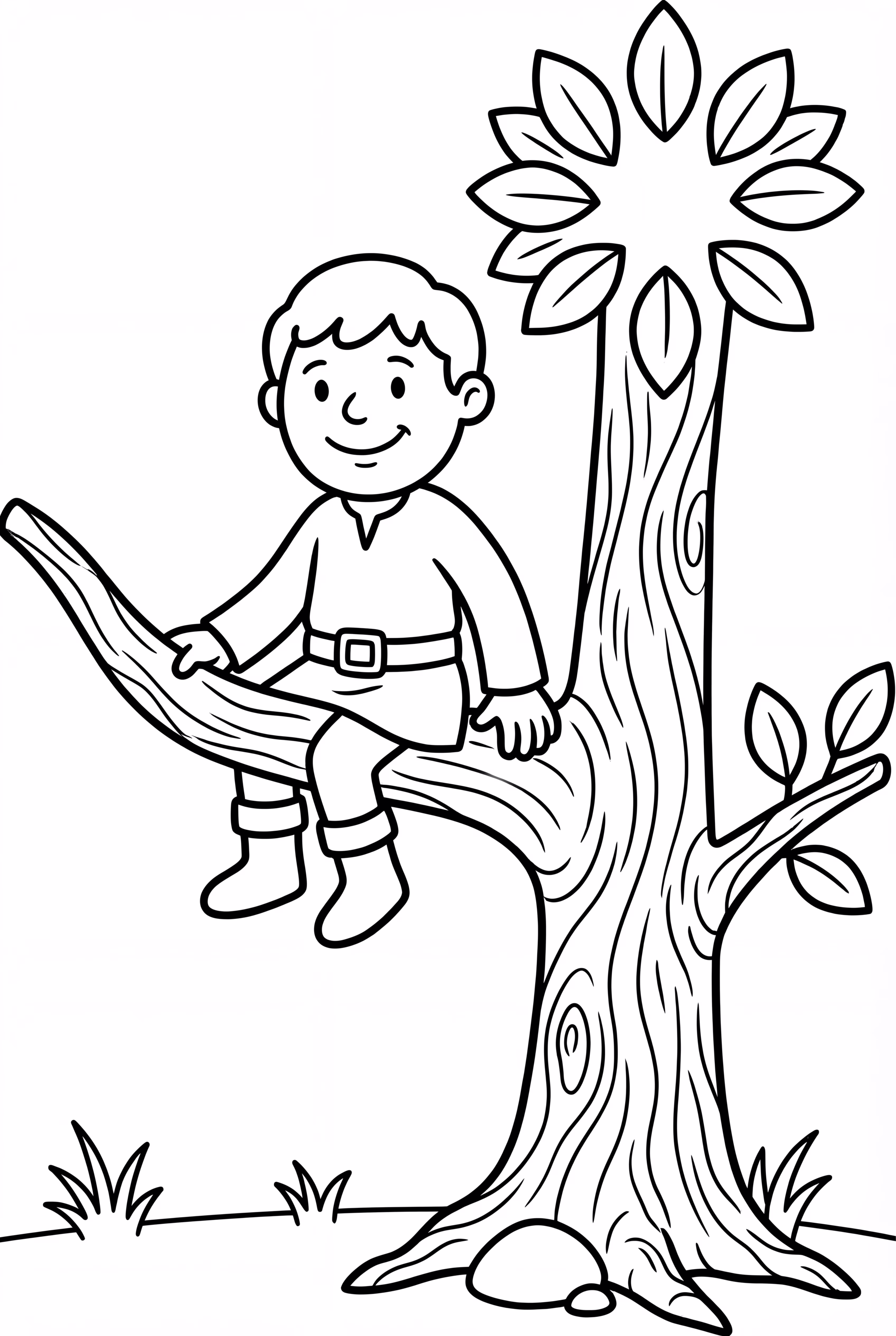Bible Zacchaeus In Sycamore Tree