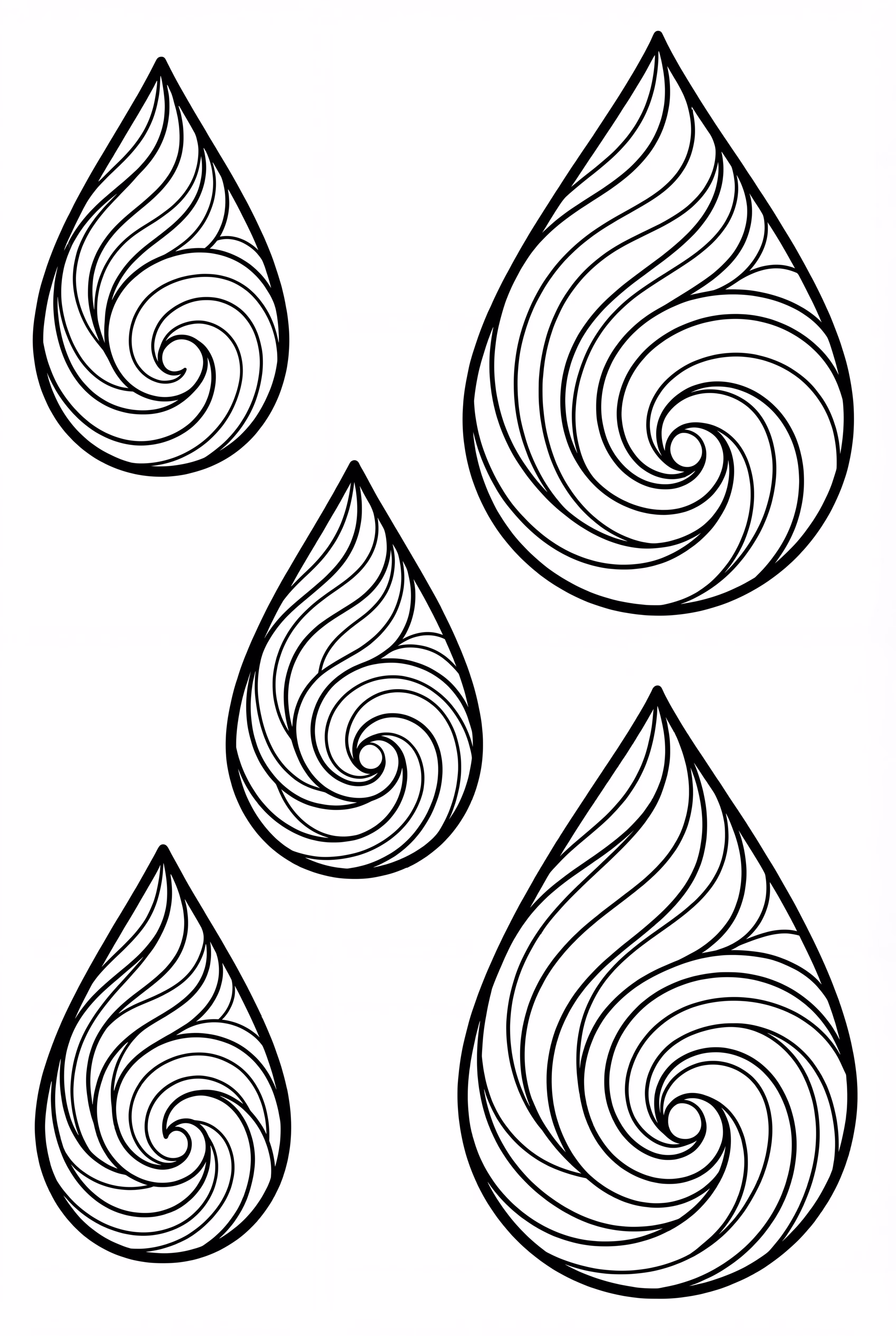 Big Trippy Raindrops