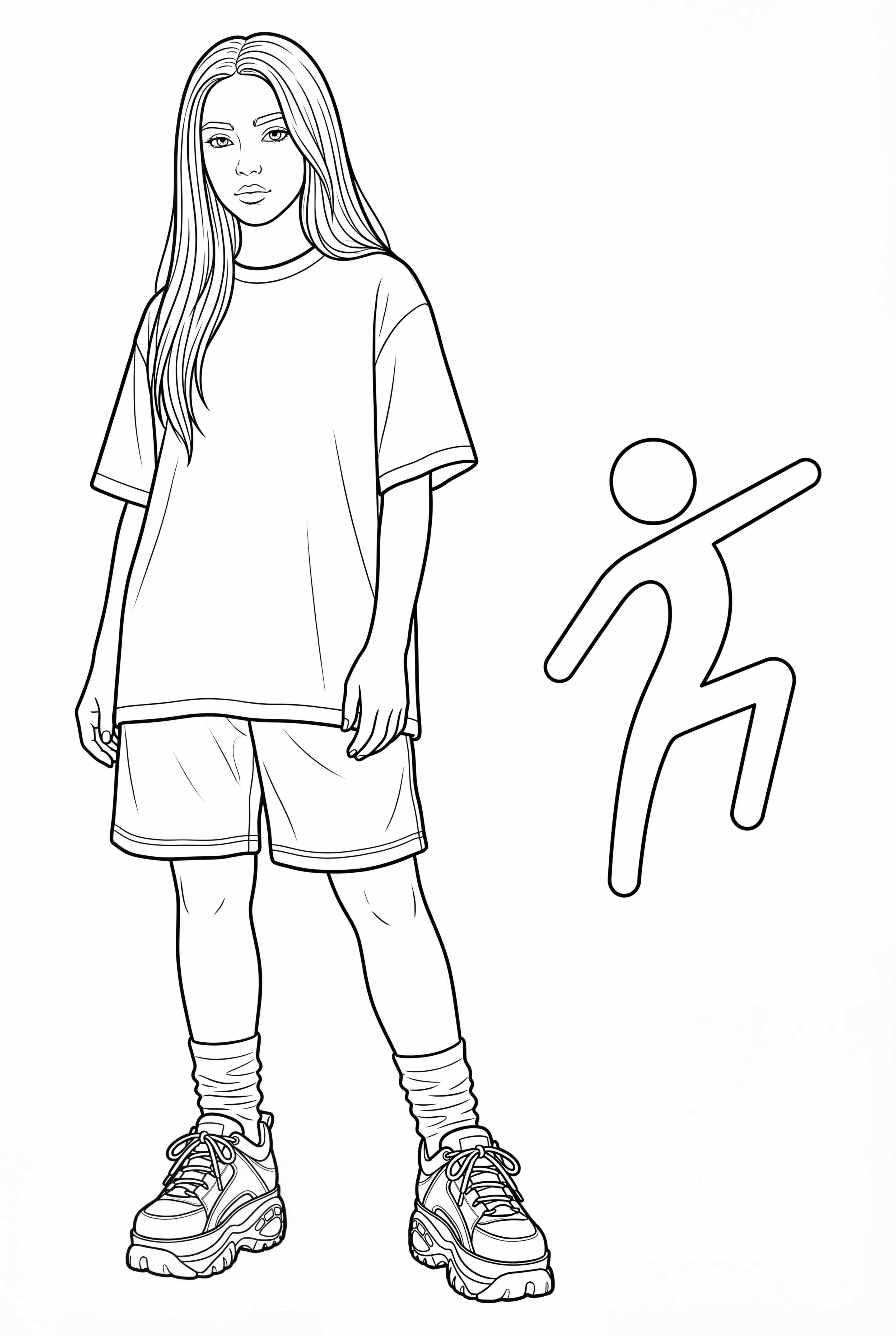 Billie Eilish et le symbole Blohsh