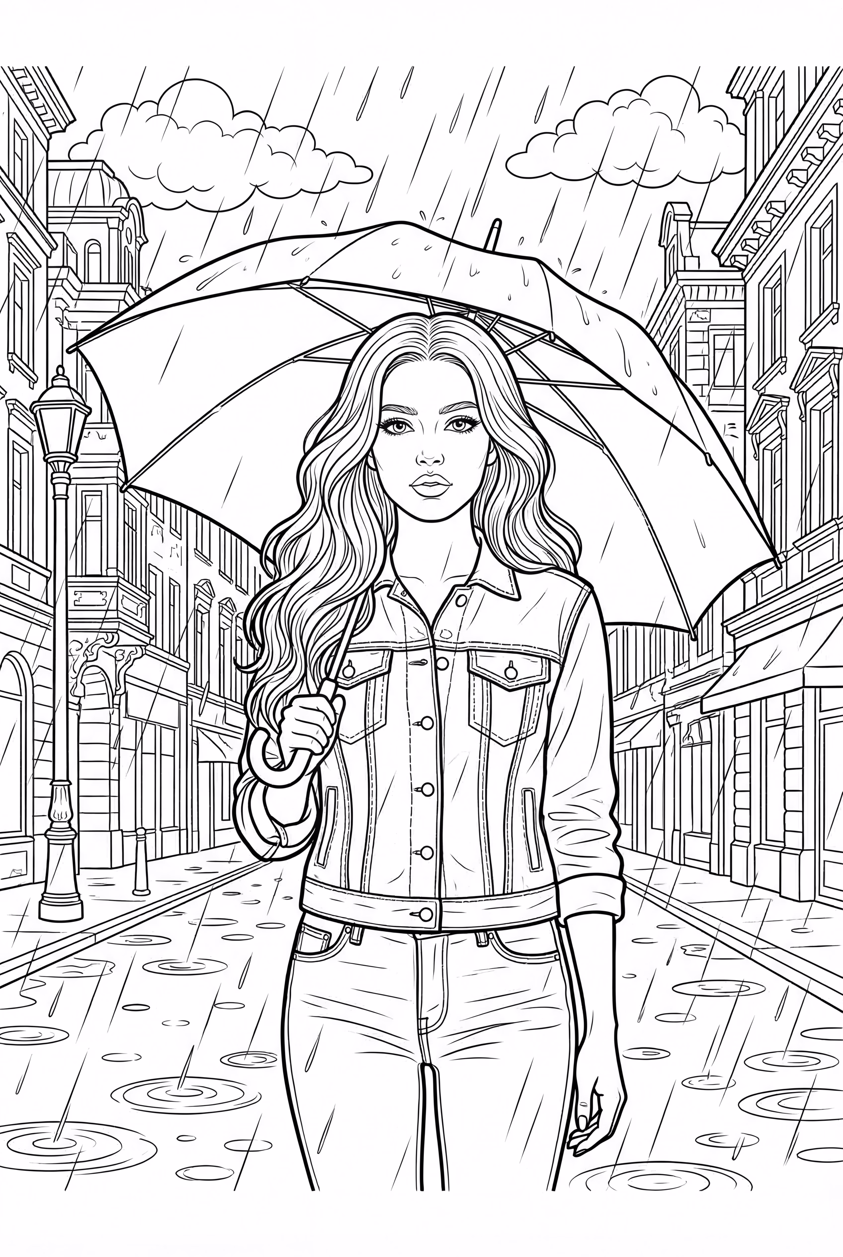 Billie Eilish Sous la Pluie