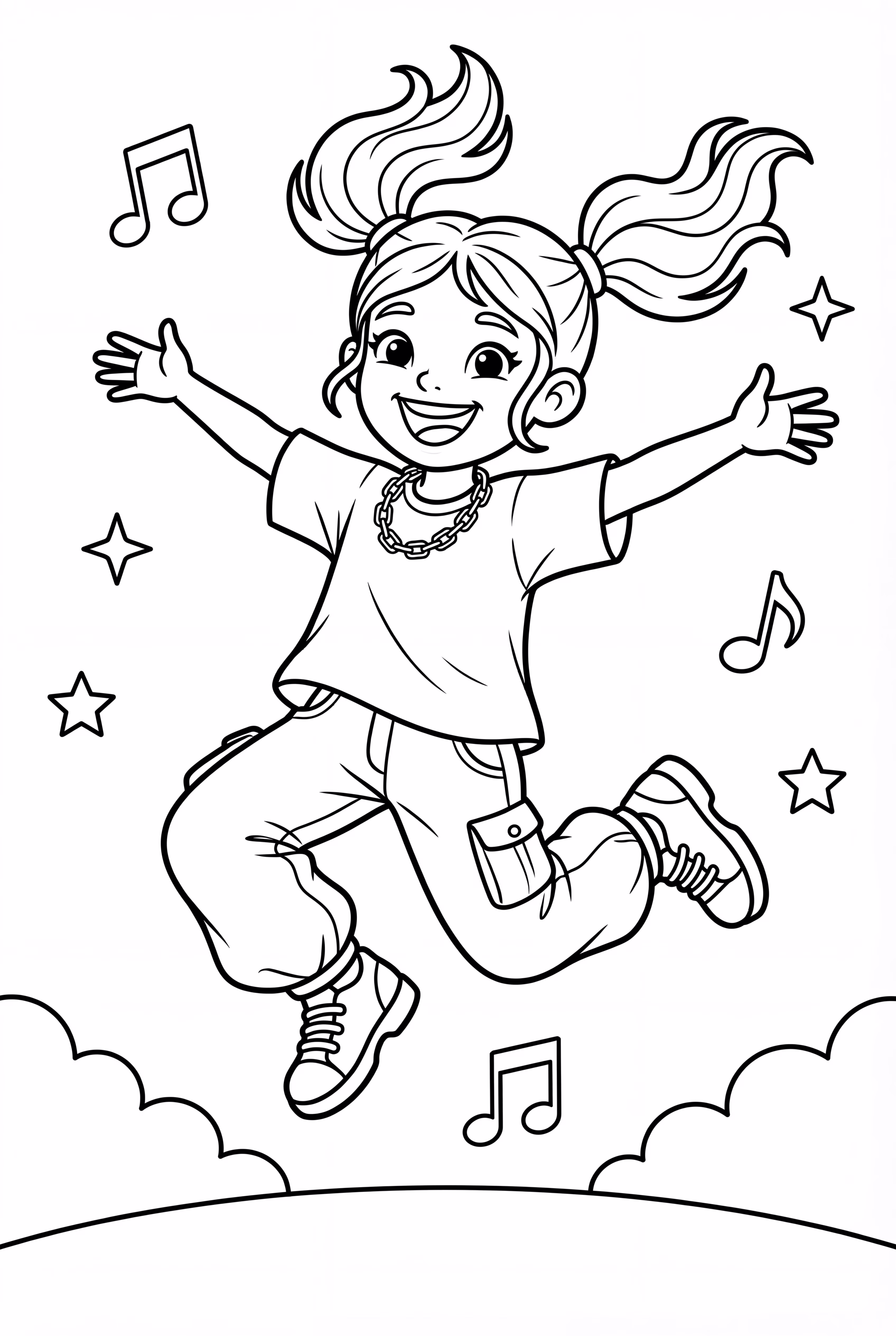 Billie Eilish Jumping In The Air