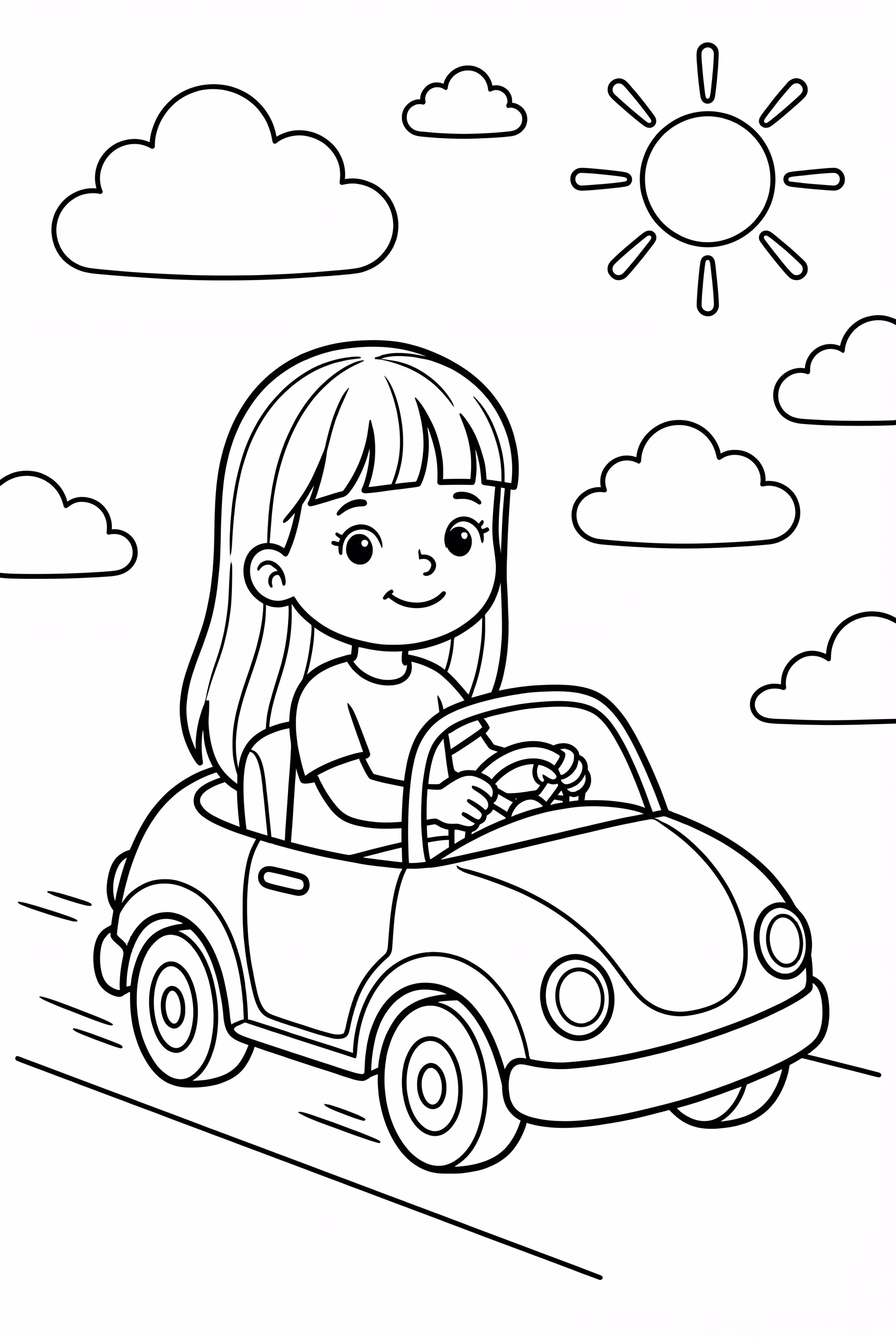 Billie Eilish Sur Une Petite Voiture