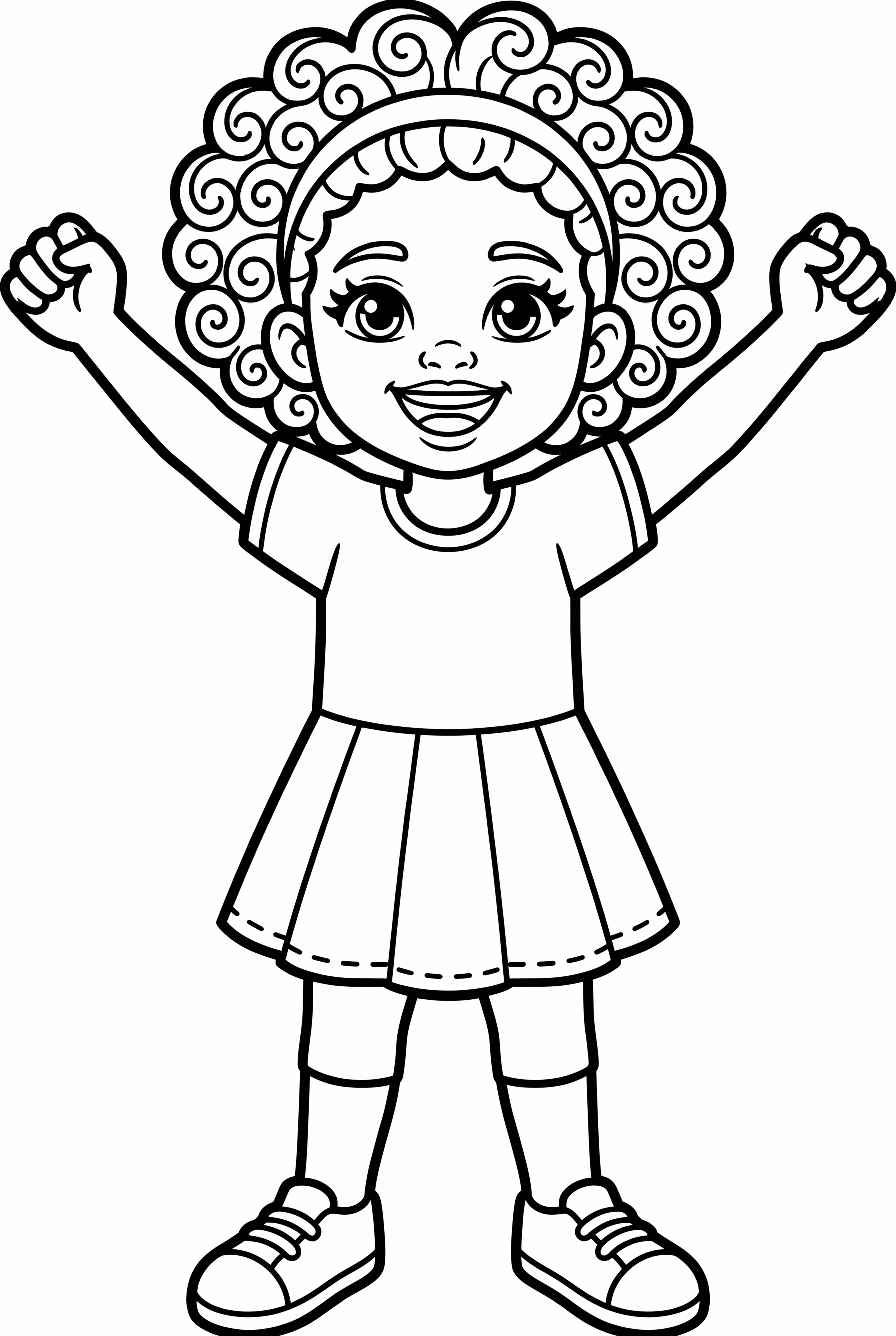 Black Girl Achieving Her Goals in Life