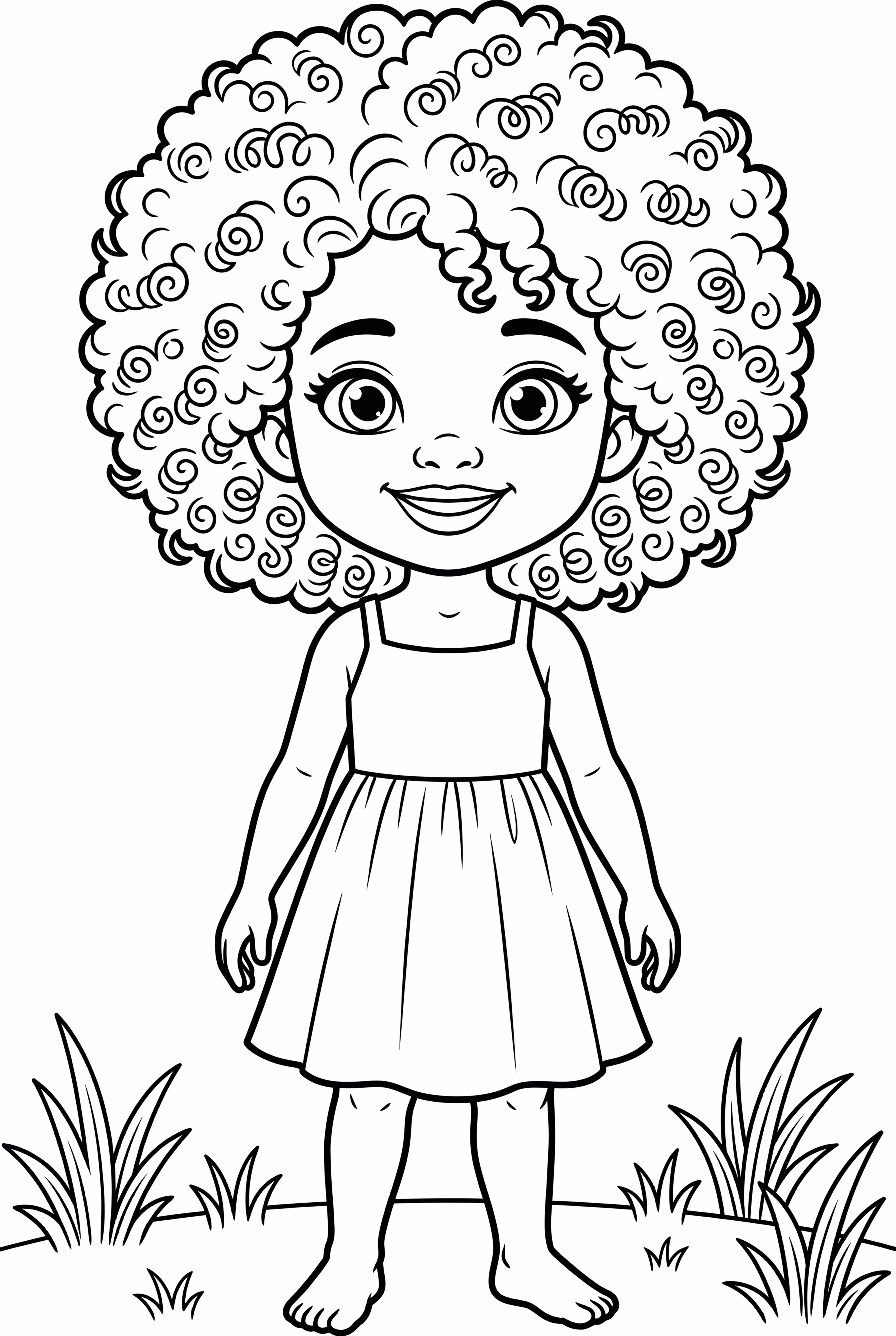 Schwarzes Mädchen teilt ihre Geschichte mit der Welt