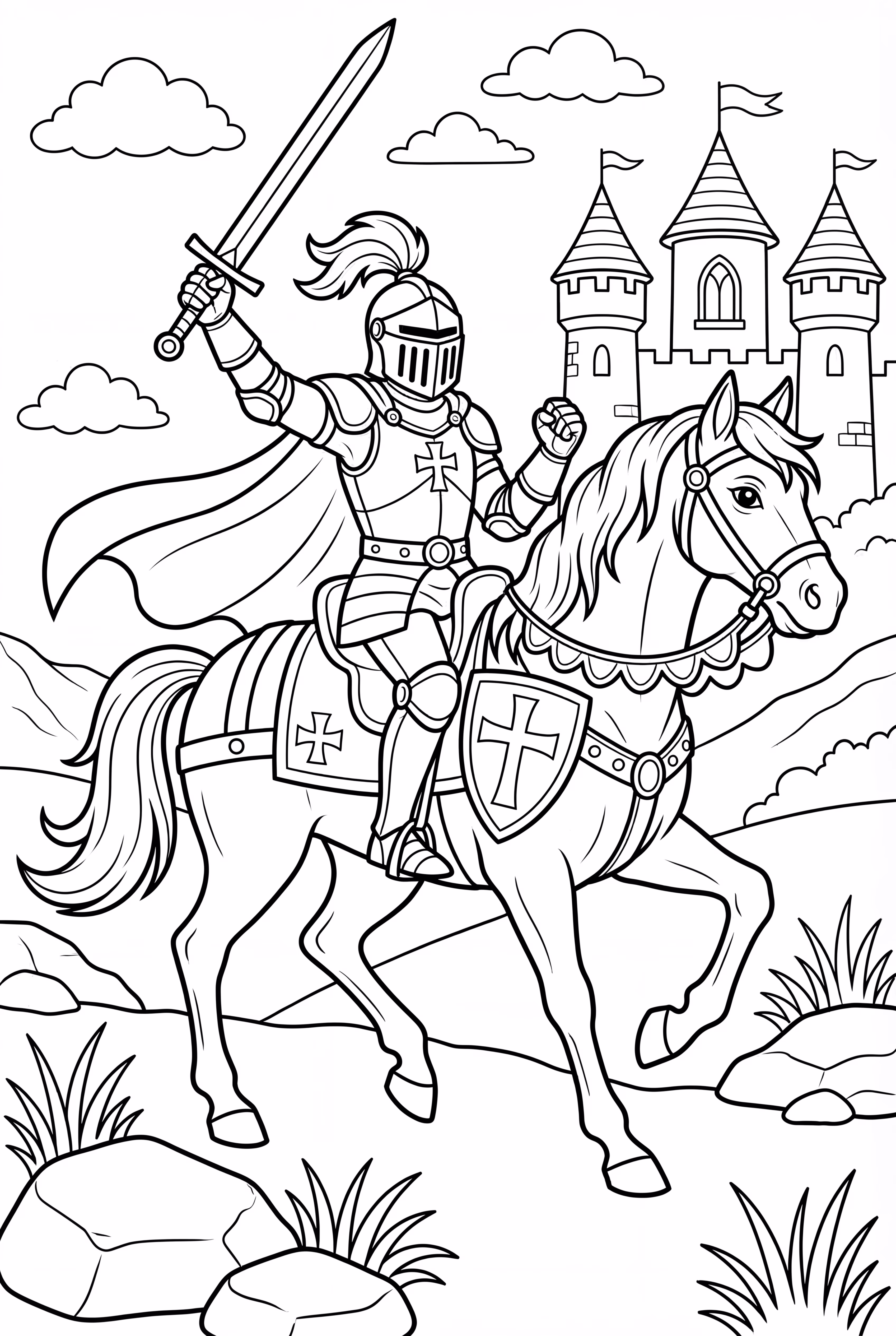 黑騎士 Fortnite 騎著黑馬